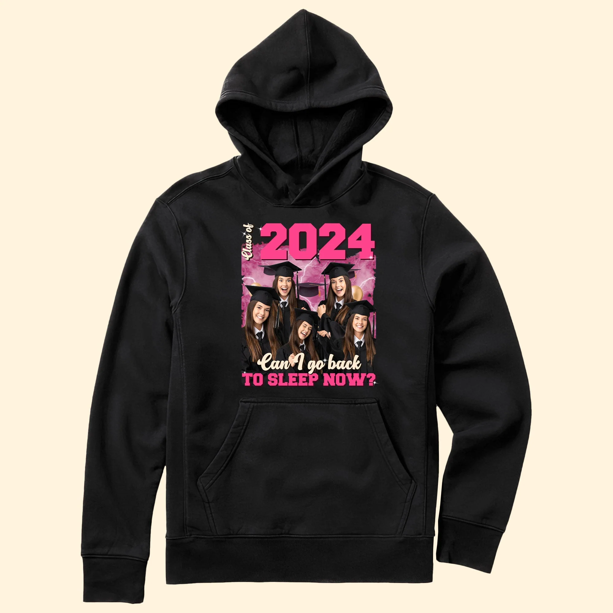 Can I Go Back To Sleep Now? - Personalized Photo Shirt - Image 6