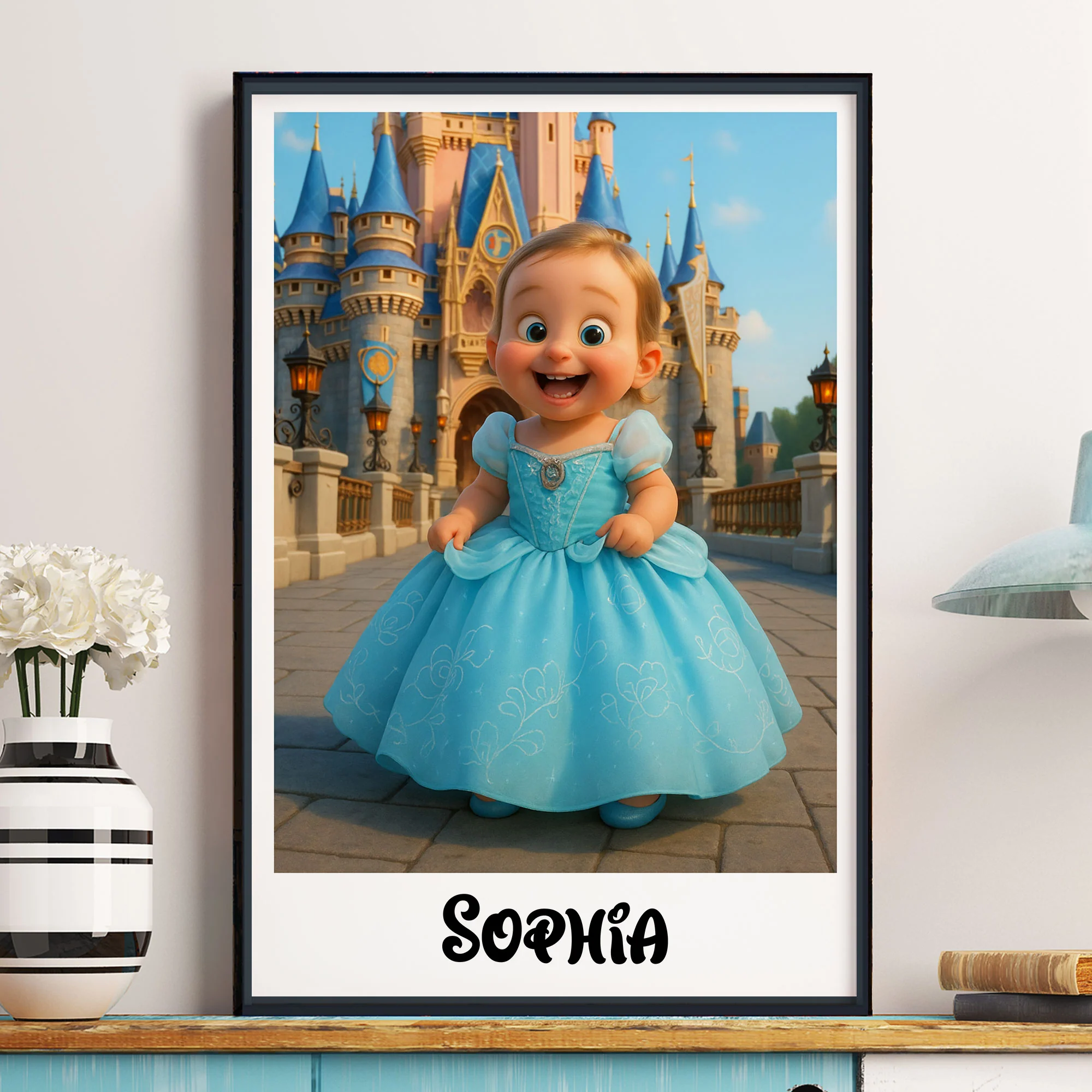 Cartoon Your Photo For Kids, Daughters, Sons, Grandkids - Personalized Photo Poster - Image 8