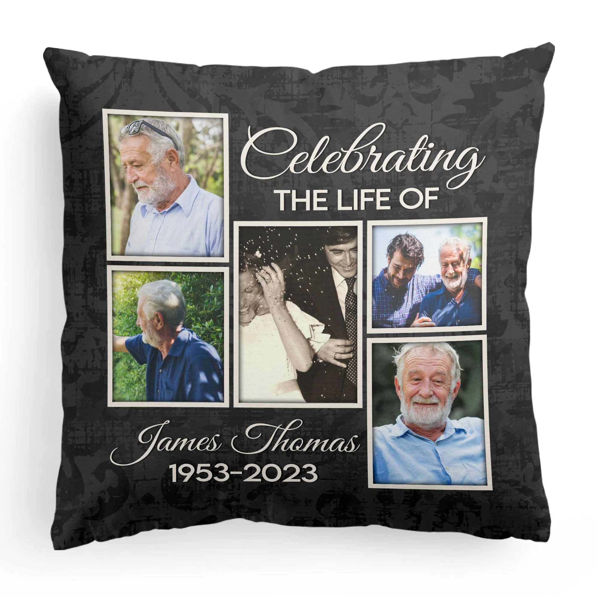 Celebrate A Life - Personalized Photo Pillow - Image 6