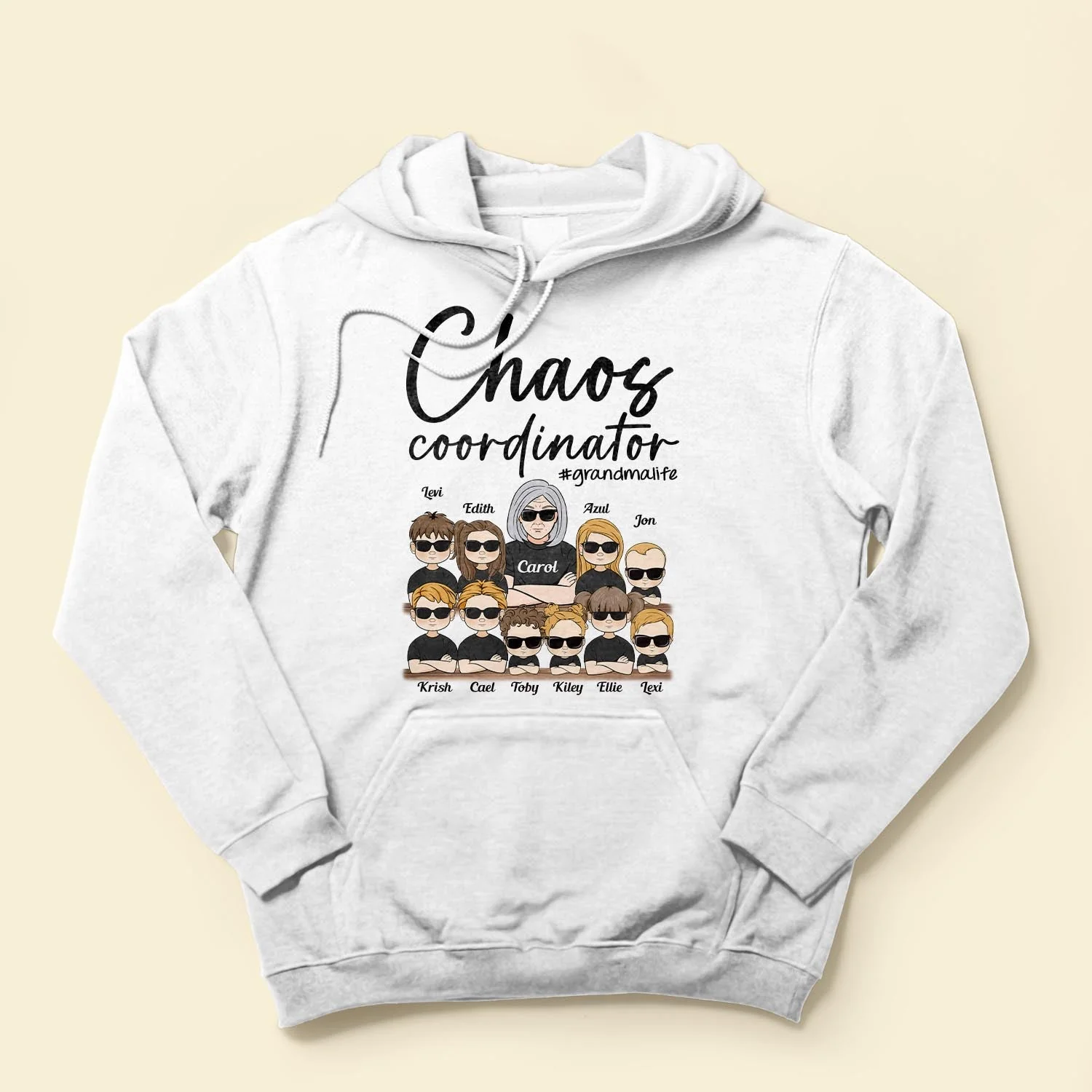 Chaos Coordinator - Personalized Shirt - Birthday, Mother's Day, Funny Gift For Mom, Mother, Grandma, Nana, Mimi - Image 4