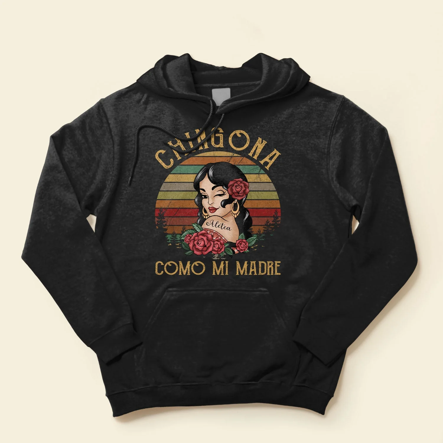 Chingona Como Mi Madre  - Personalized Shirt - Hispanic Month Gift For Hispanics & Latinos - Image 4