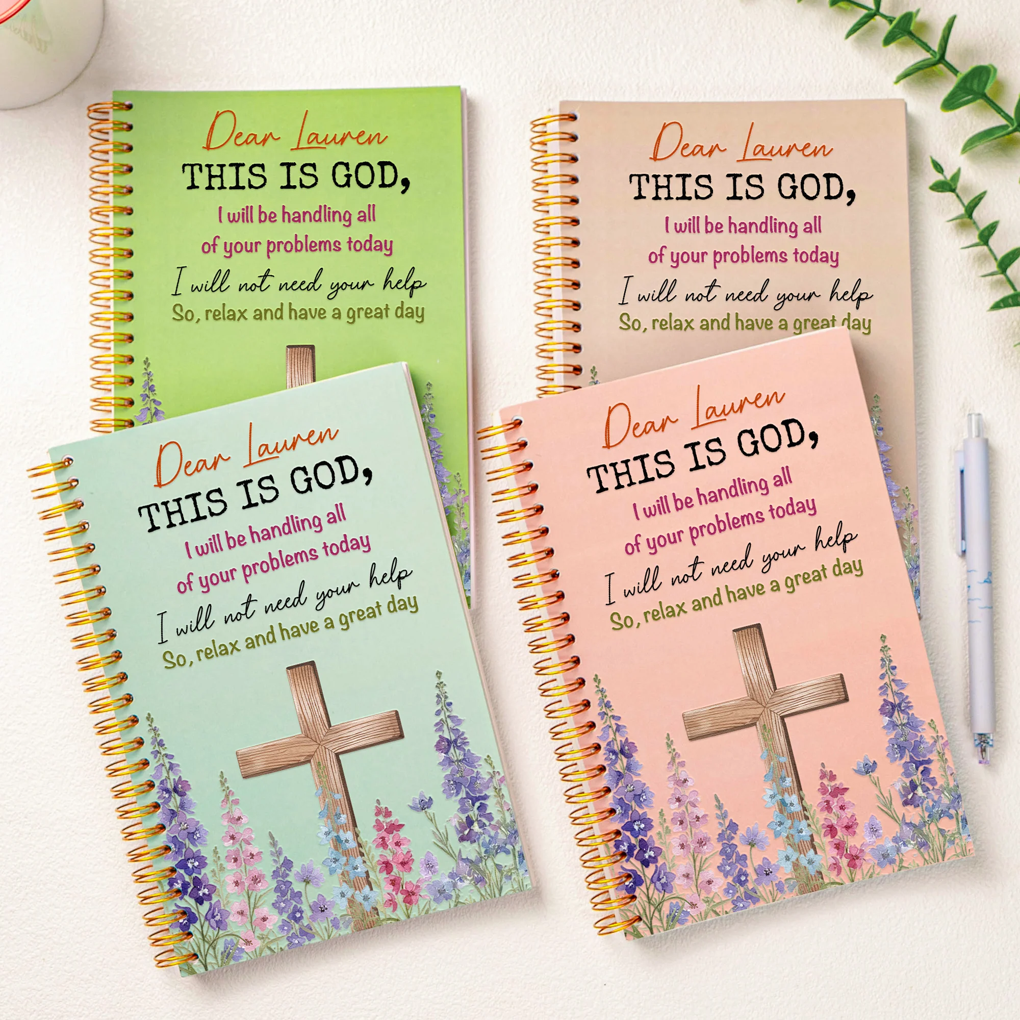 Christian Gifts Bible Study Notes For Her, Women, Wife, Daughter, Sister - Personalized Prayer Journal - Image 3