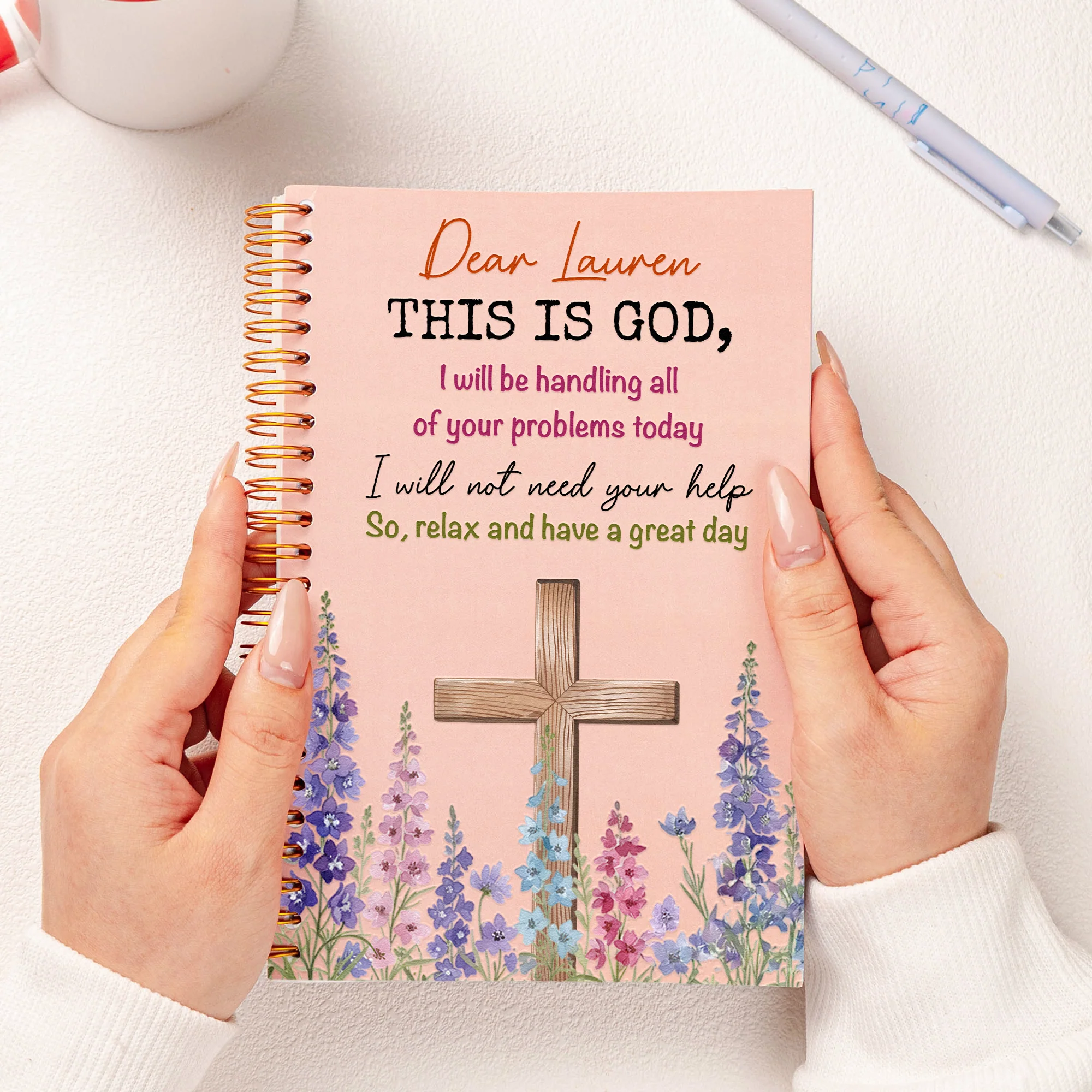 Christian Gifts Bible Study Notes For Her, Women, Wife, Daughter, Sister - Personalized Prayer Journal - Image 4