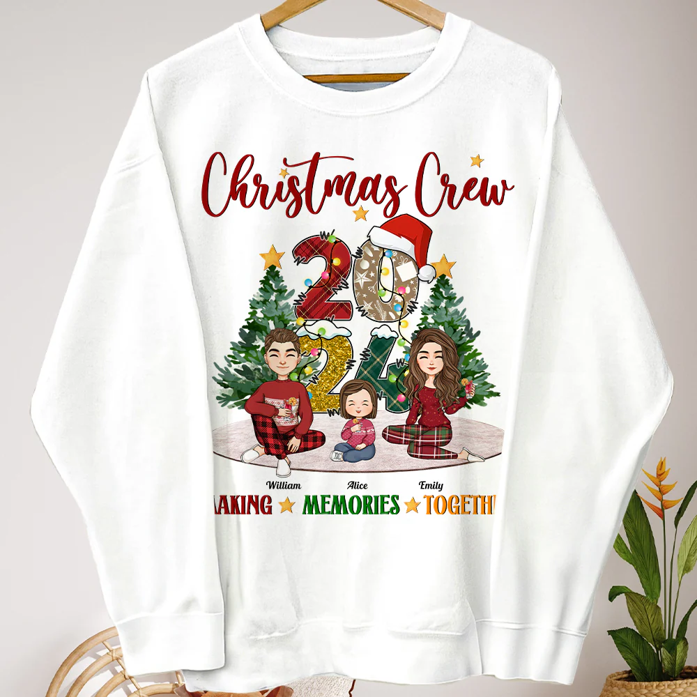 Christmas 2024 Making Memories Together - Personalized Shirt - Image 2
