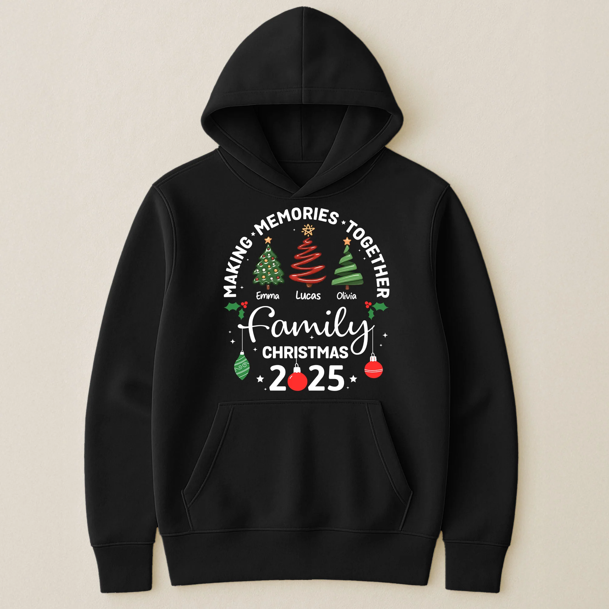 Christmas Family, Christmas Crew, Matching Outfit - Personalized Shirt - Image 6