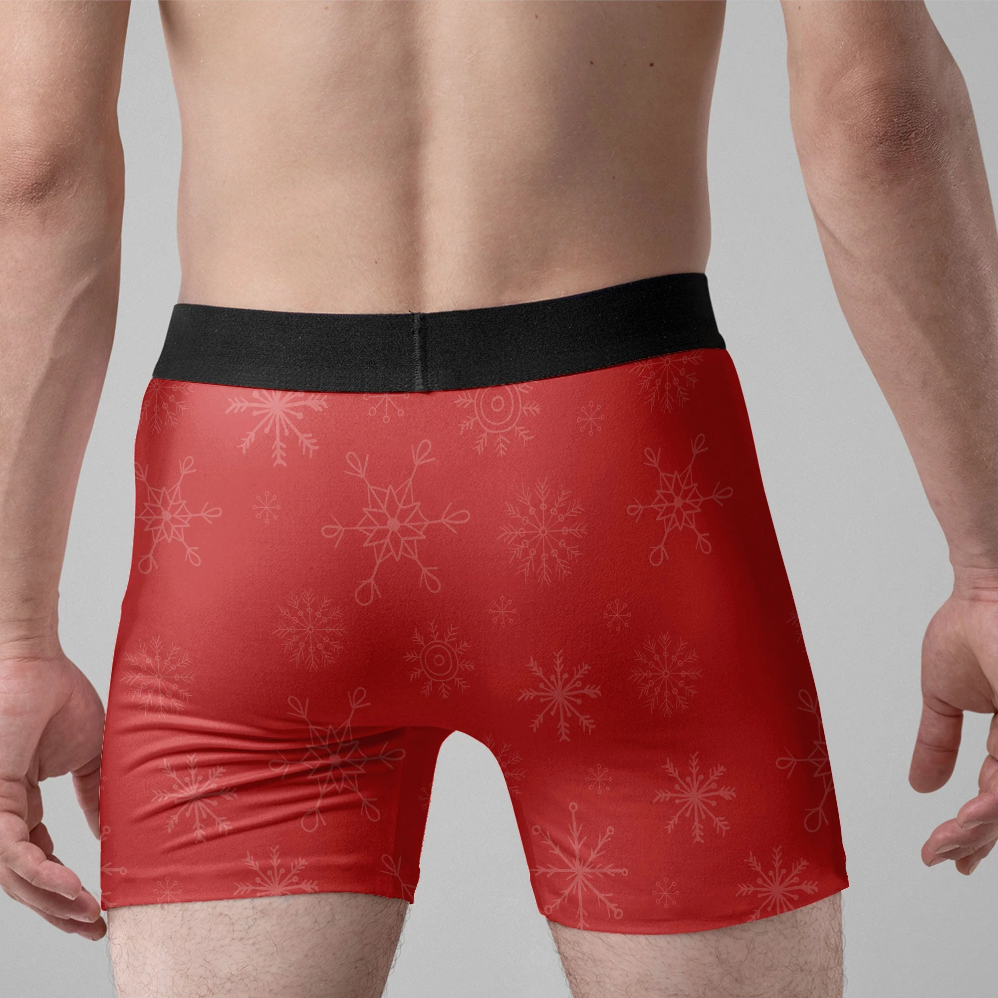 Christmas Funny Husband Boyfriend - Personalized Men's Boxer Briefs - Image 3