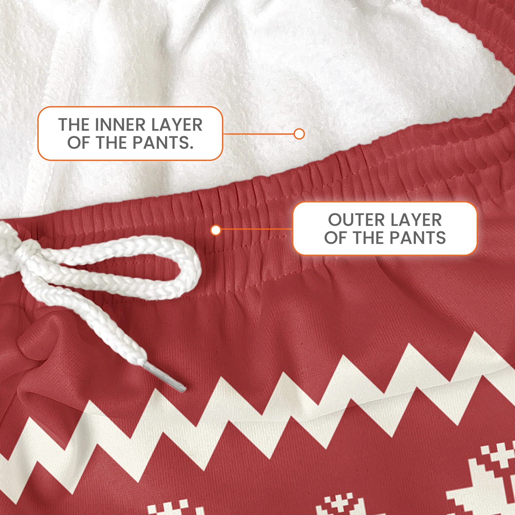Christmas Our Family - Personalized Sweatpants - Image 4