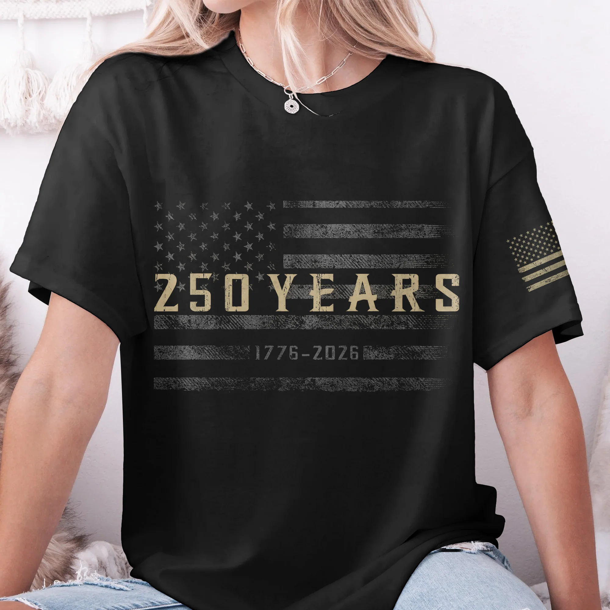 Classic Design 250 Years Of Freedom - Shirt - Image 10