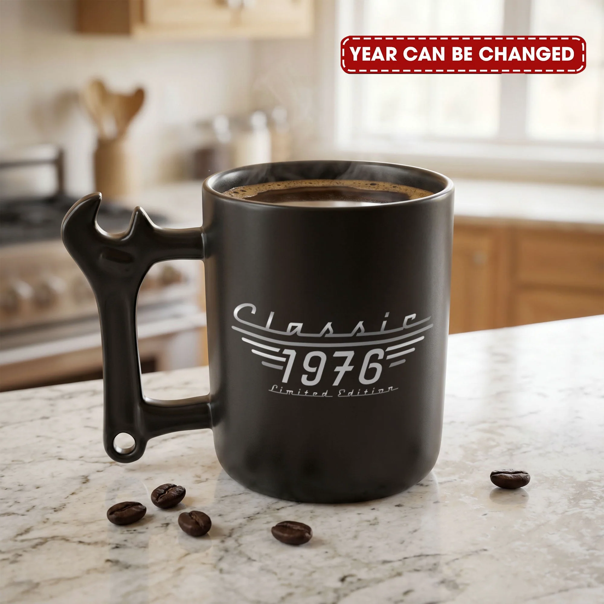 Classic Limited Edition - Birthday Gift, Father's Day Gifts, Old Age Gift For Him, Dad, Husband, Grandpa - Personalized Mug - Image 3