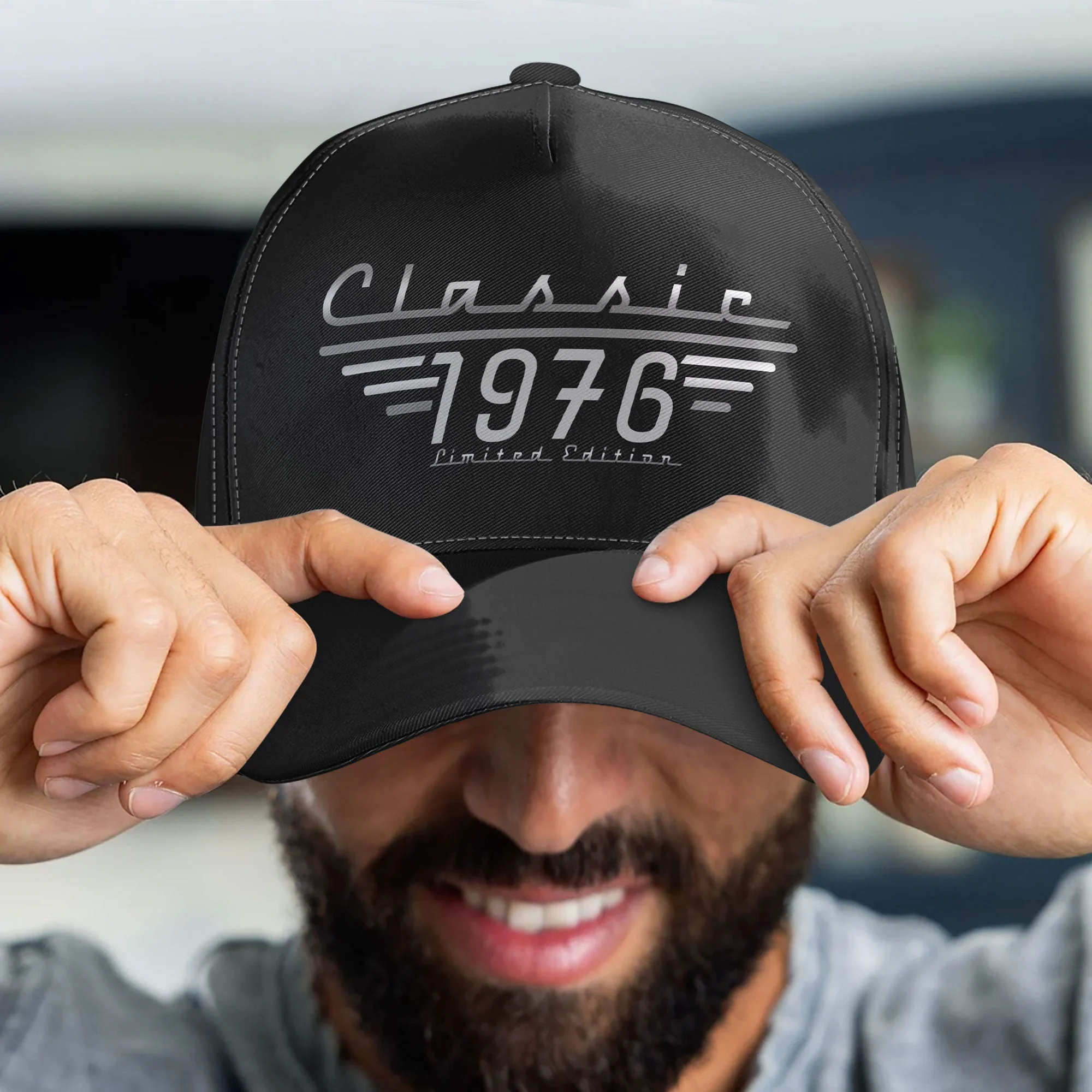Classic Limited Edition - Birthday Gift, Vintage Gift For Him, Dad, Husband, Grandpa - Personalized Cap - Image 5