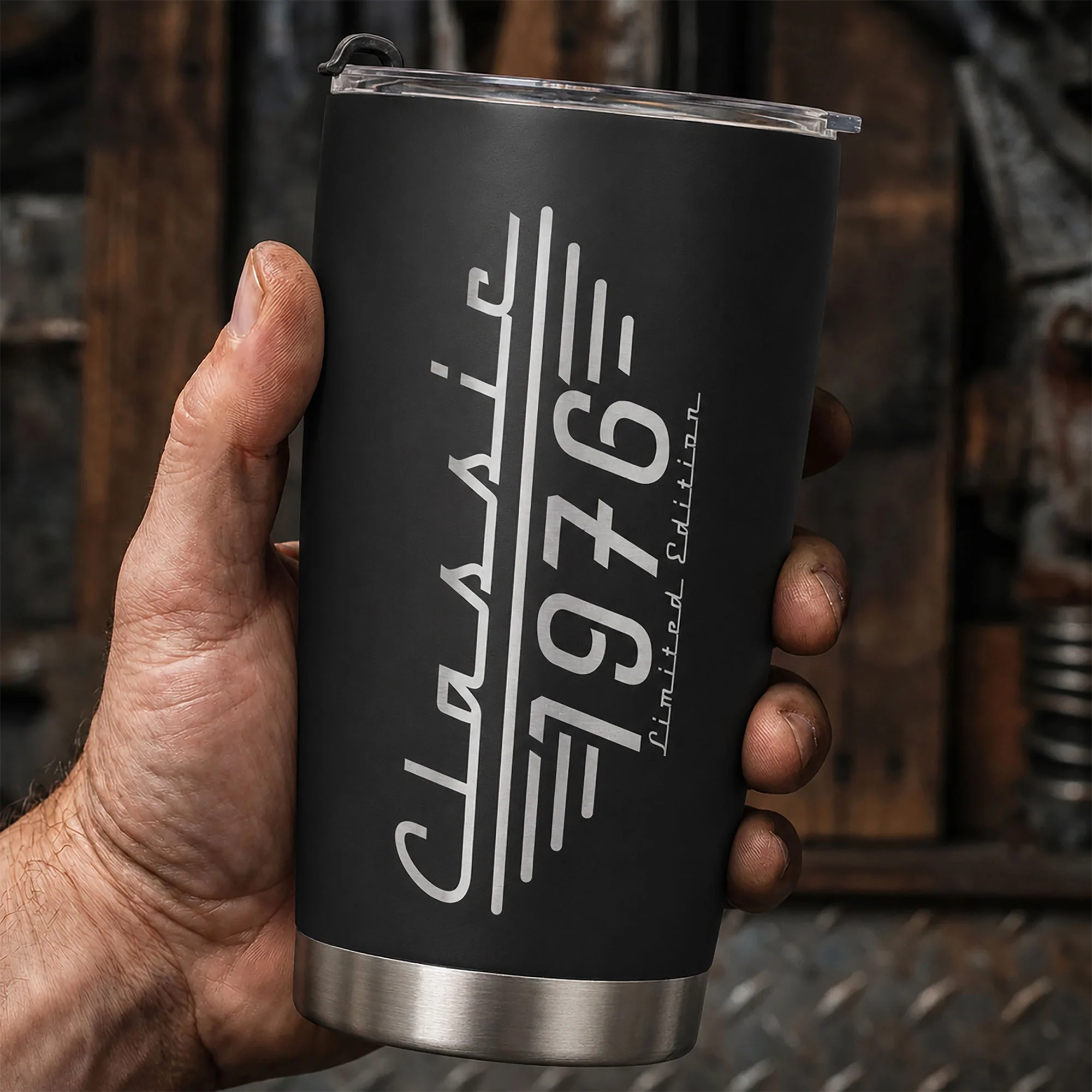 Classic Limited Edition - Birthday Gift, Vintage Gift For Him, Dad, Husband, Grandpa - Personalized Tumbler