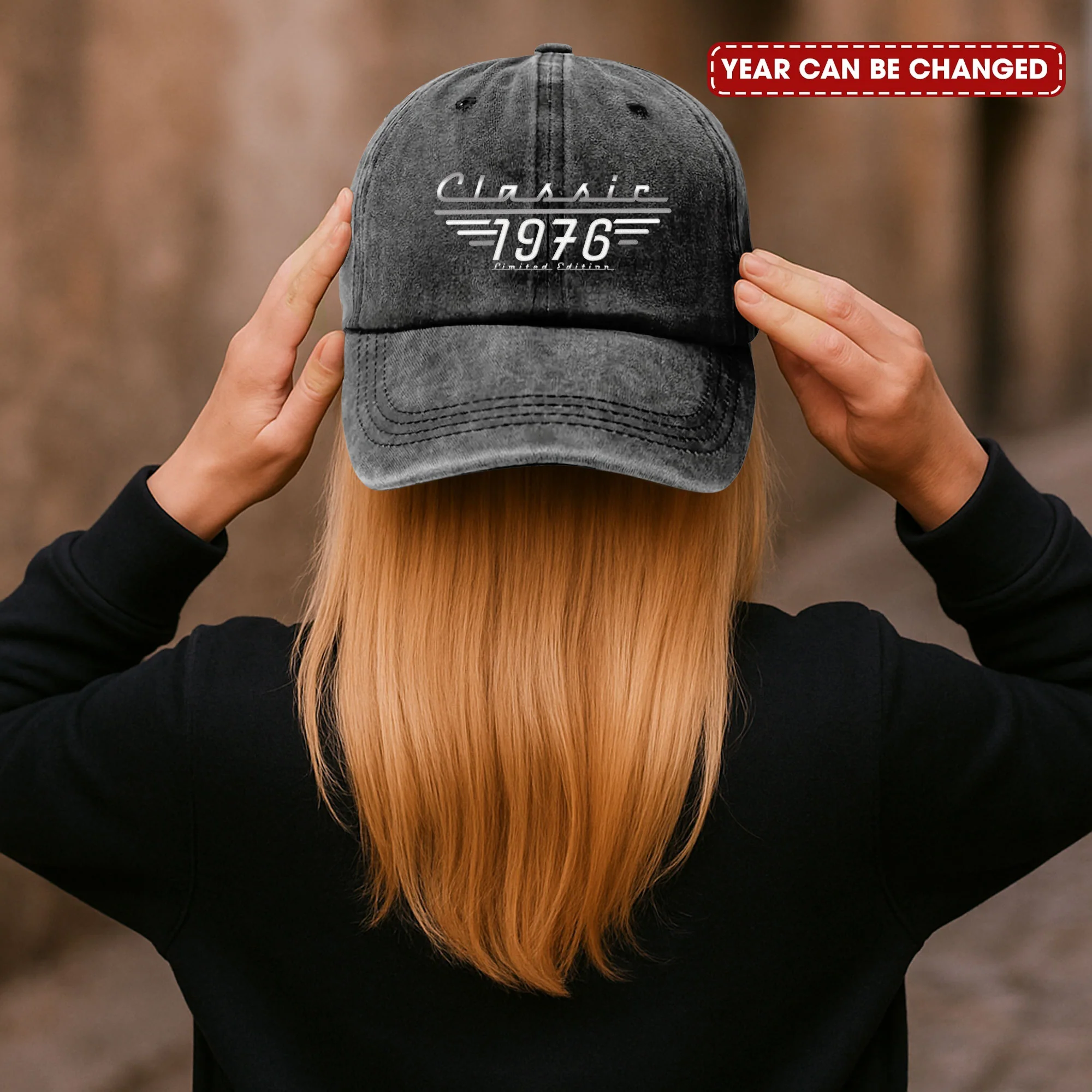 Classic Limited Edition - Father's Day, Birthday Gifts, Vintage For Him, Dad, Husband, Grandpa - Personalized Cap - Image 3