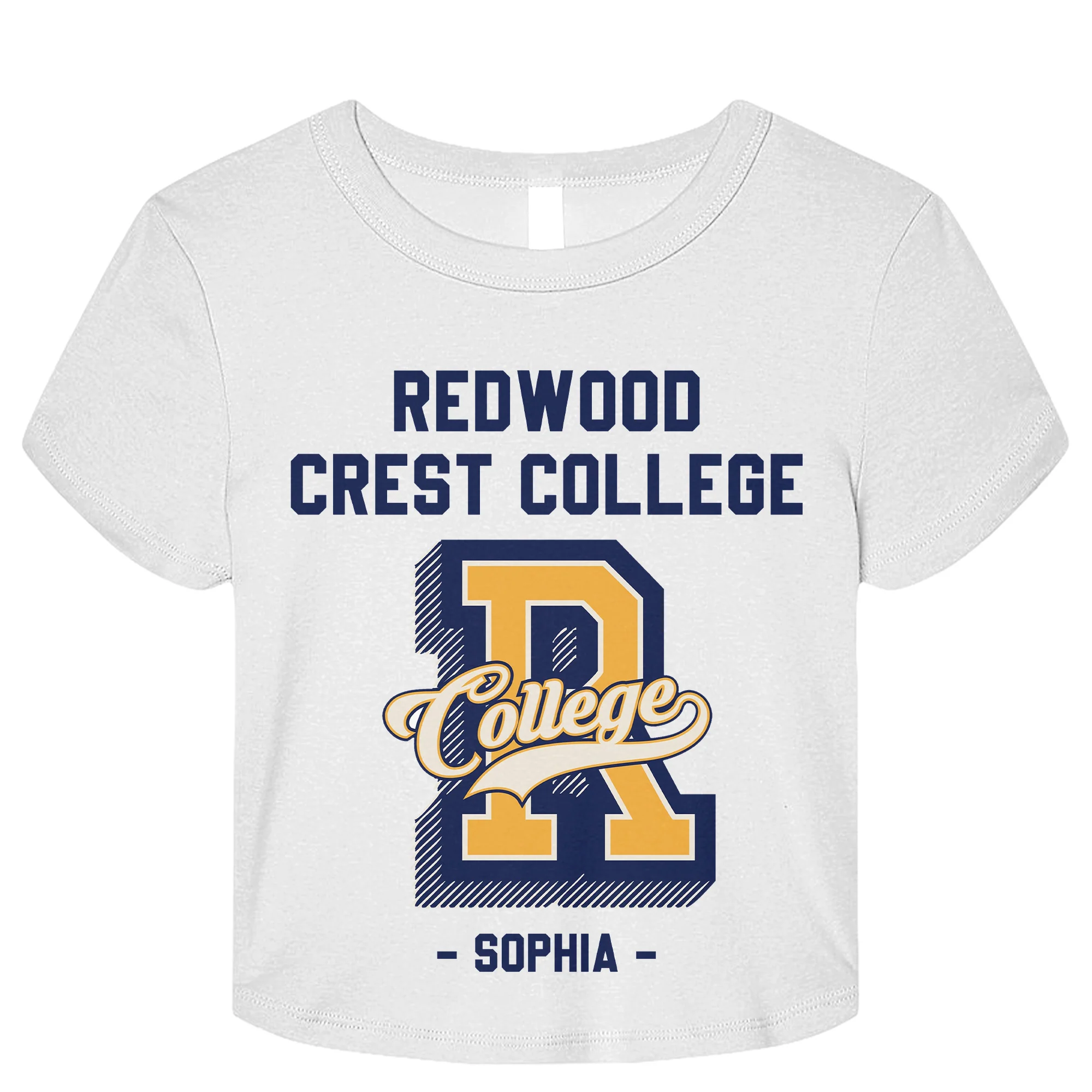 College University Custom Logo - Personalized Shirt - Image 3