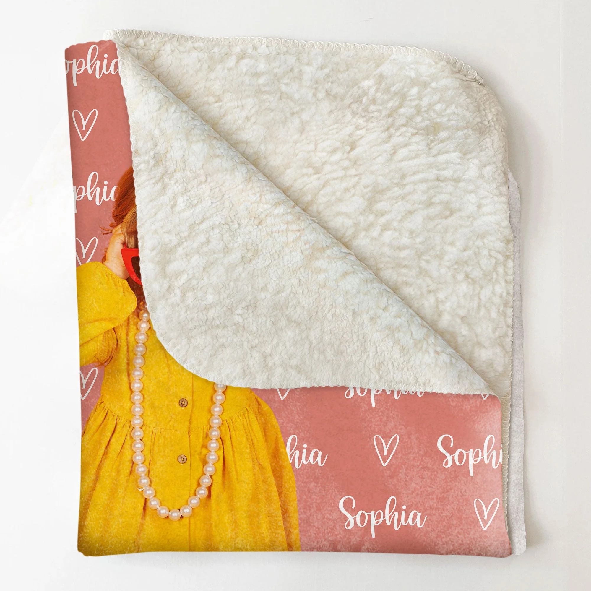 Personalized Name And Photo Blanket For Kids - Personalized Baby Photo Blanket - Image 6