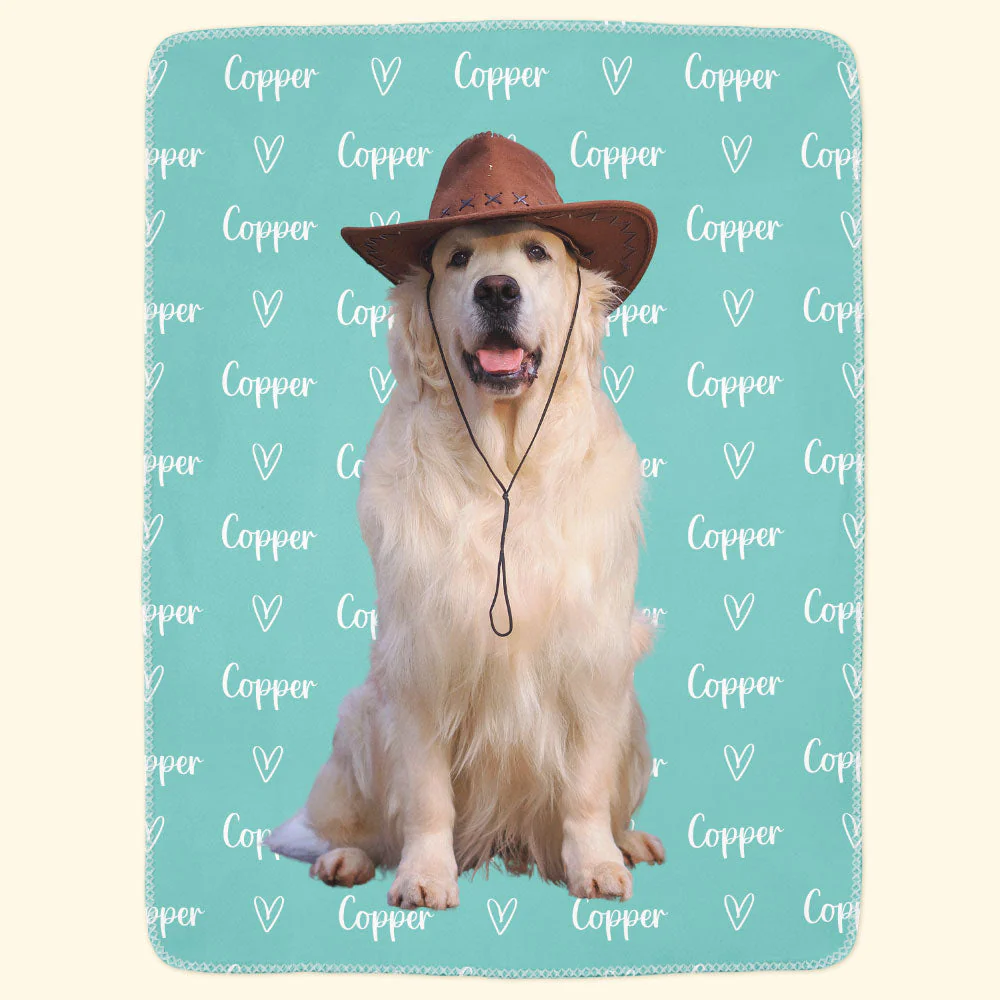 Personalized Name And Photo - Personalized Photo Blanket - Image 3