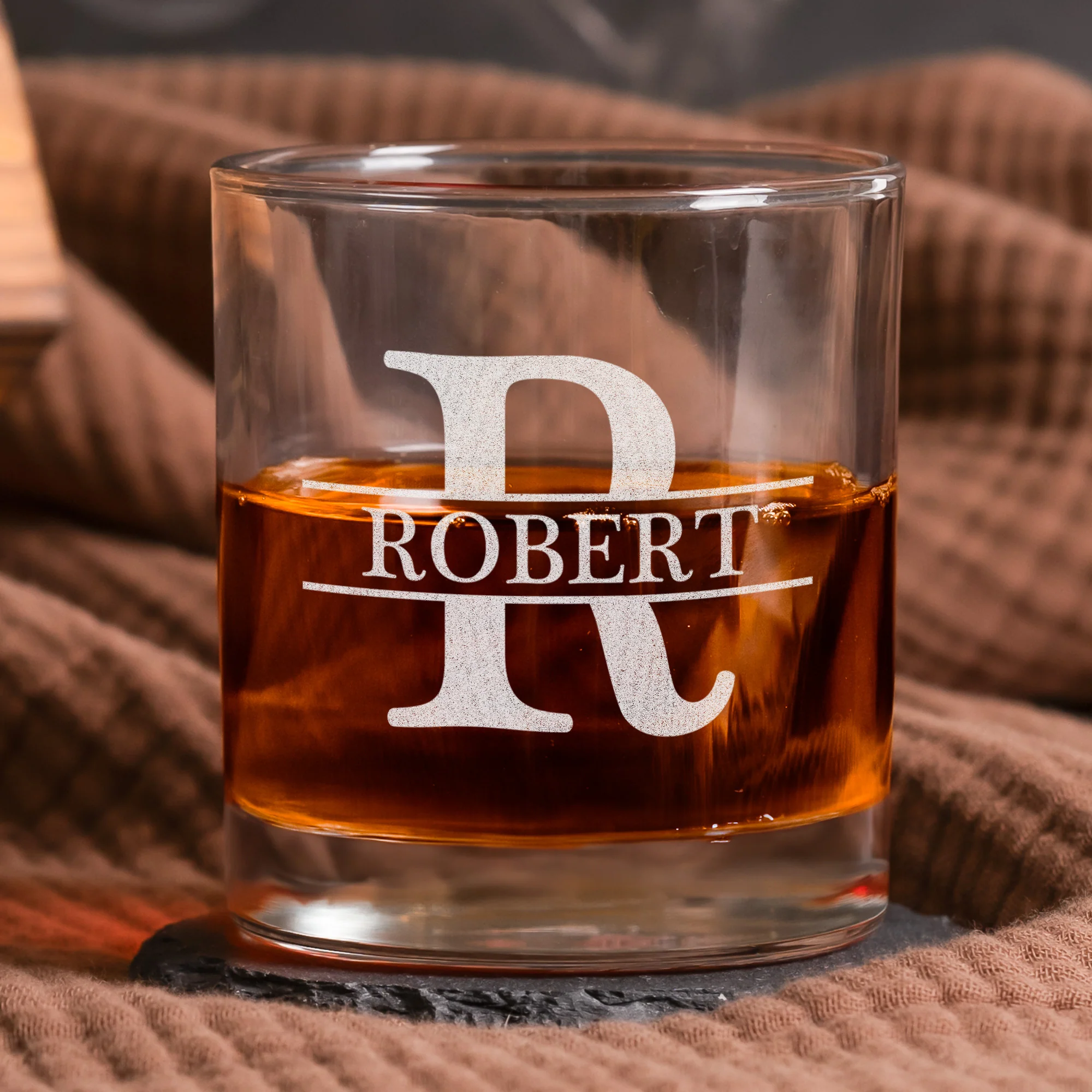 Congrats On Being My Husband You Lucky Bastard - Fun Gift For Him - Personalized Whiskey Glass - Image 2