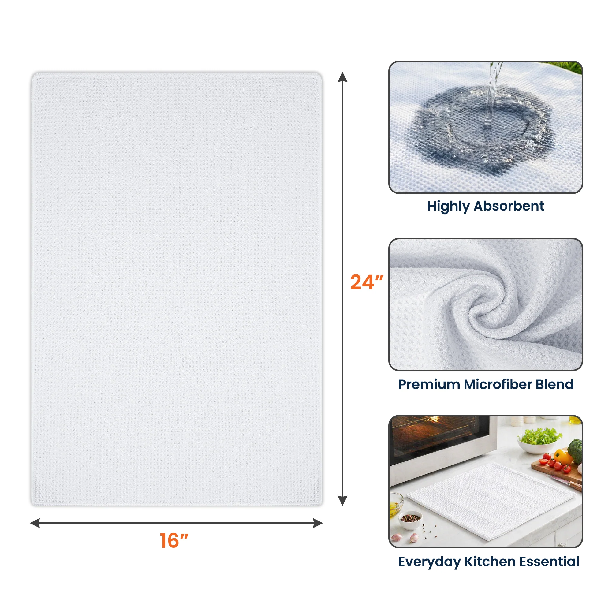 Cooking Monogram - Personalized Kitchen Towel - Image 6