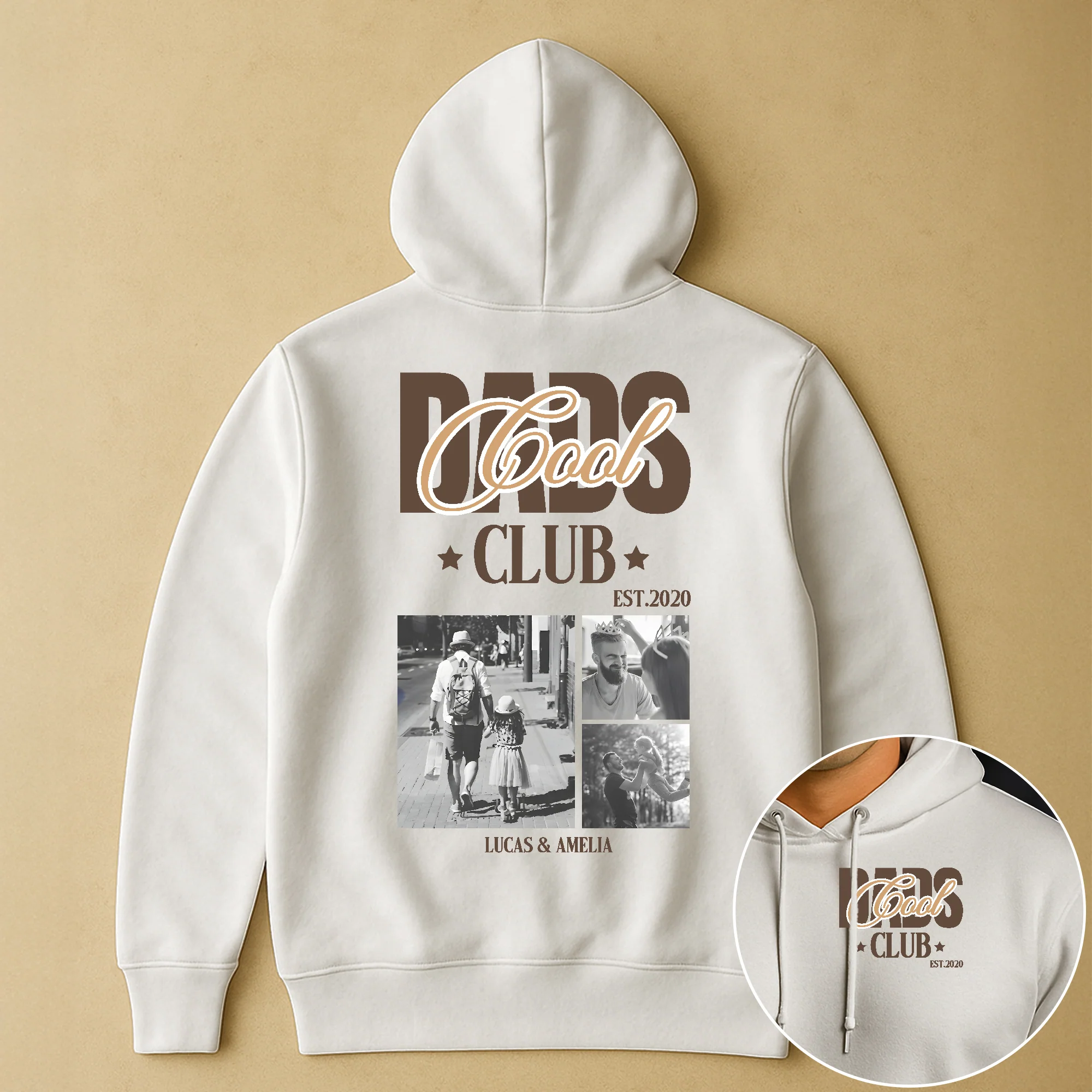 Cool Dad Club Custom Photo - Personalized Shirt - Image 5