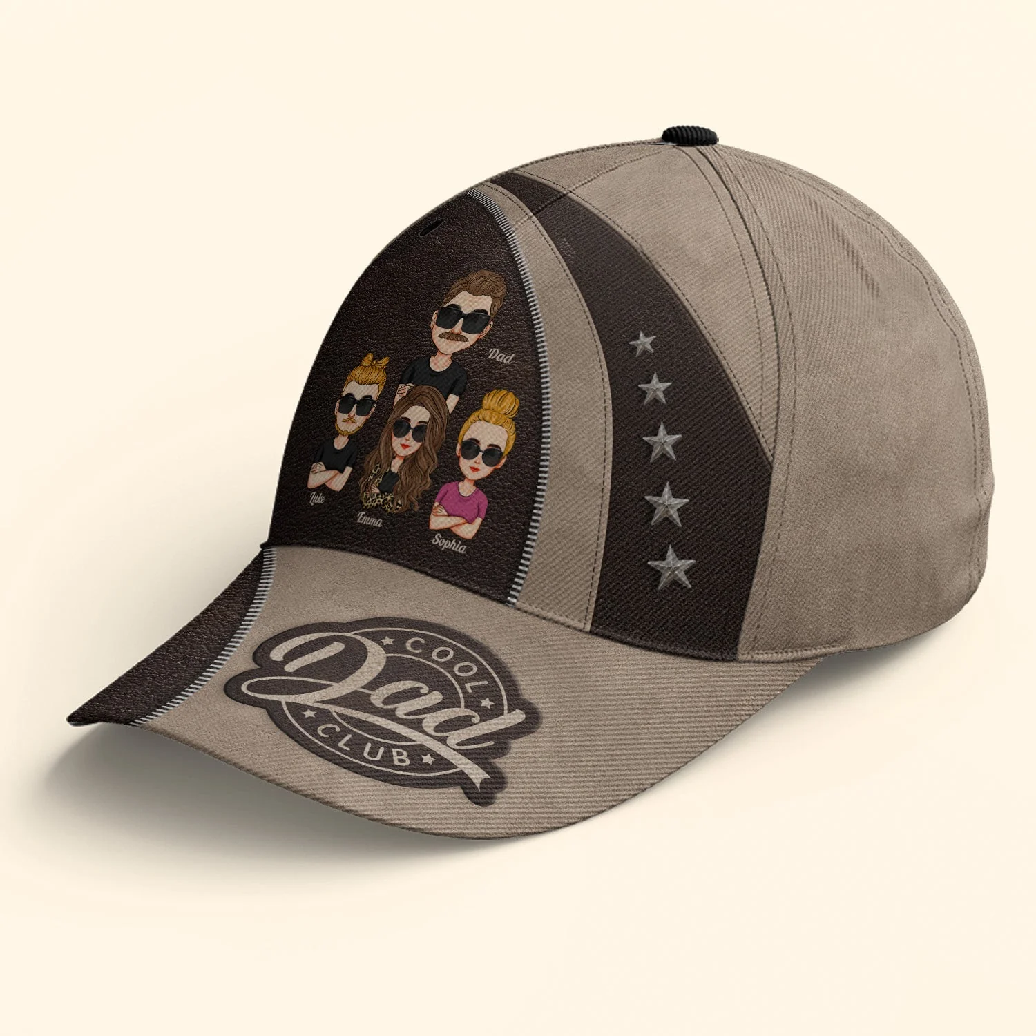 Cool Dad Club Father's Day Gifts - Personalized Classic Cap - Image 2