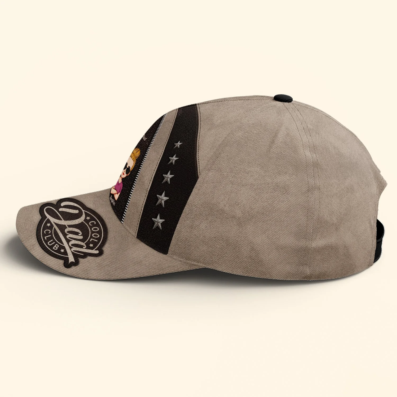 Cool Dad Club Father's Day Gifts - Personalized Classic Cap - Image 4