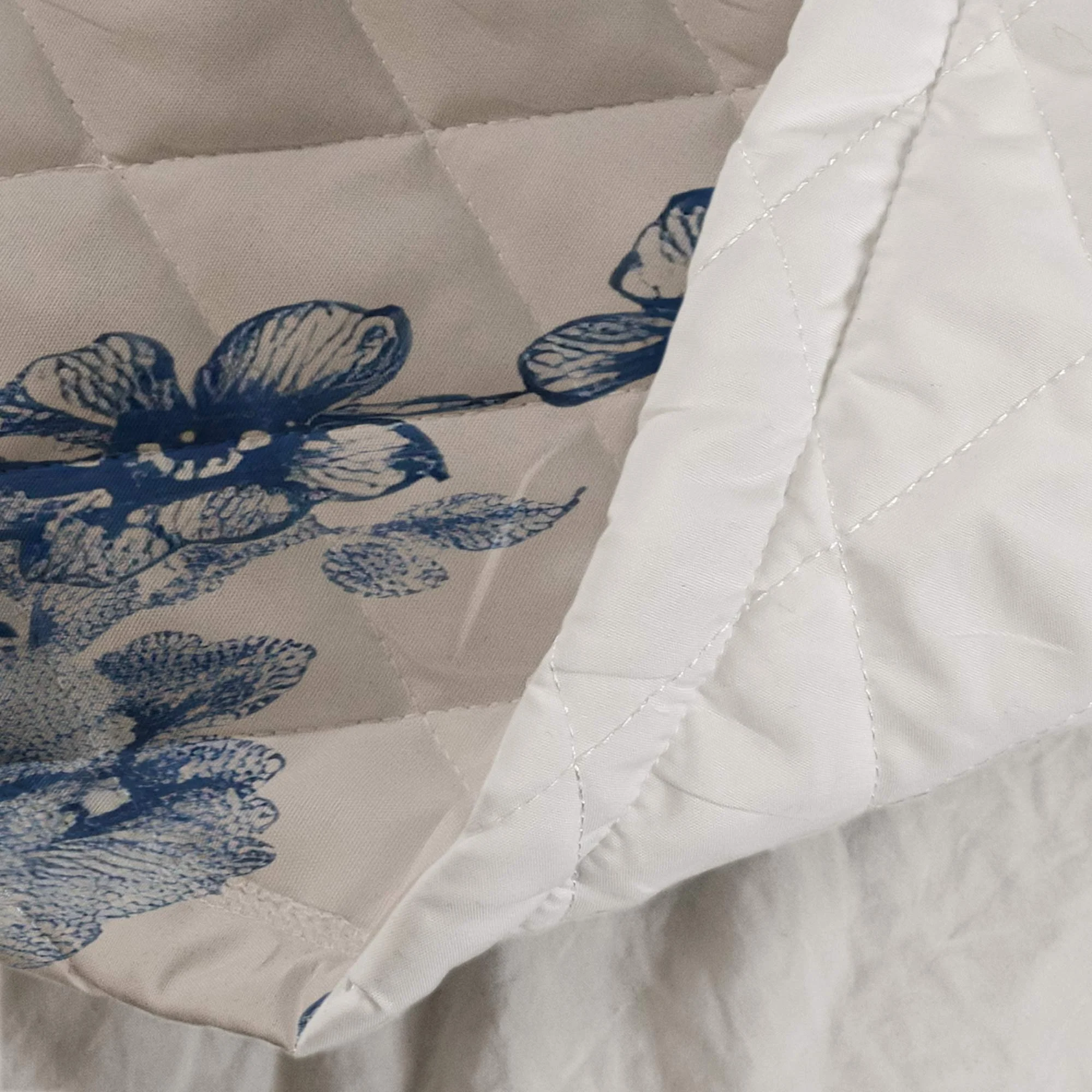 Couple Anniversary Gift Bedding Decor Chinoiserie Toile De Jouy Style - Custom Quilt Set - Image 6