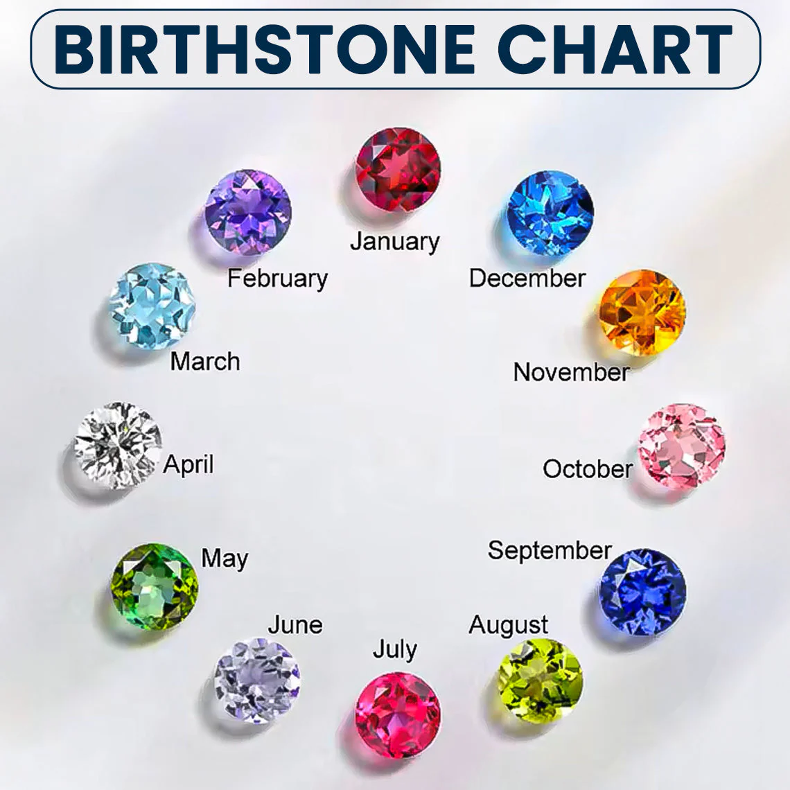 Custom Birthstone Gift For Friends, Sisters Thank You Gift - Personalized Ring - Image 10