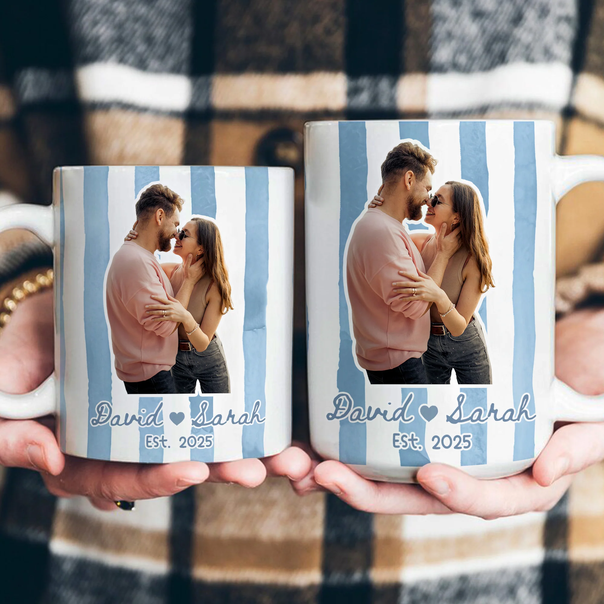 Custom Couple Photo Anniversary Gift Valentine's Day Gift - Personalized Photo Mug - Image 6