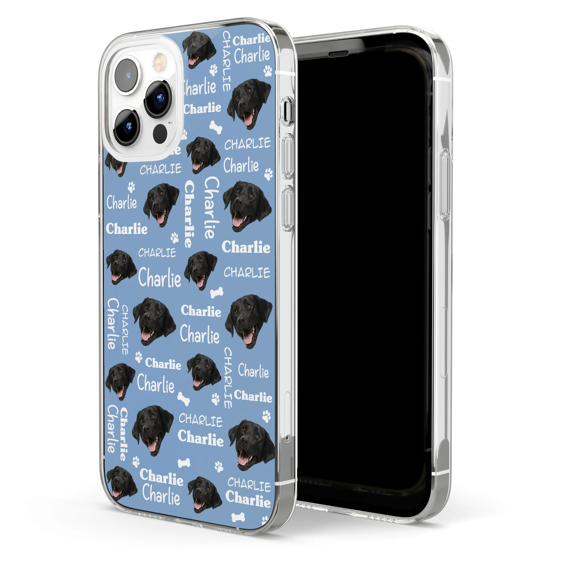 Custom Cute Pet Face - Personalized Photo Clear Phone Case - Image 6