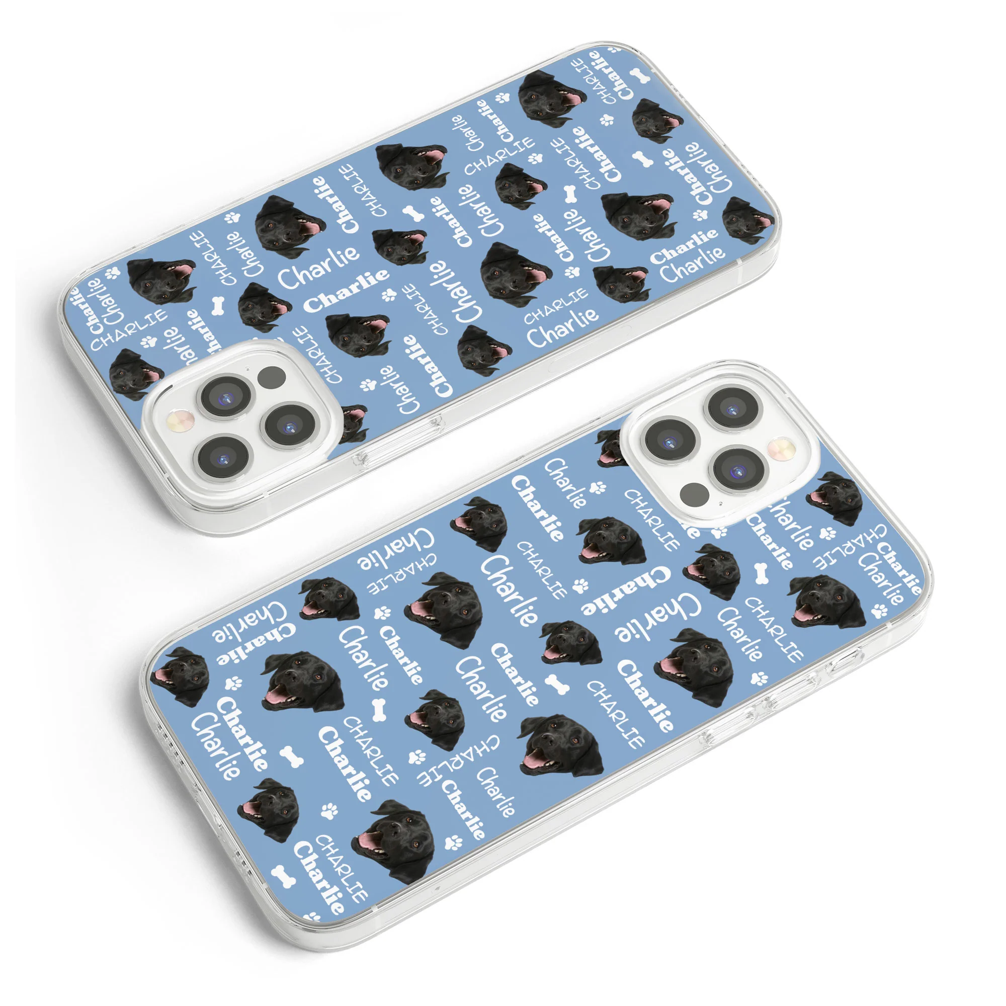 Custom Cute Pet Face - Personalized Photo Clear Phone Case - Image 7