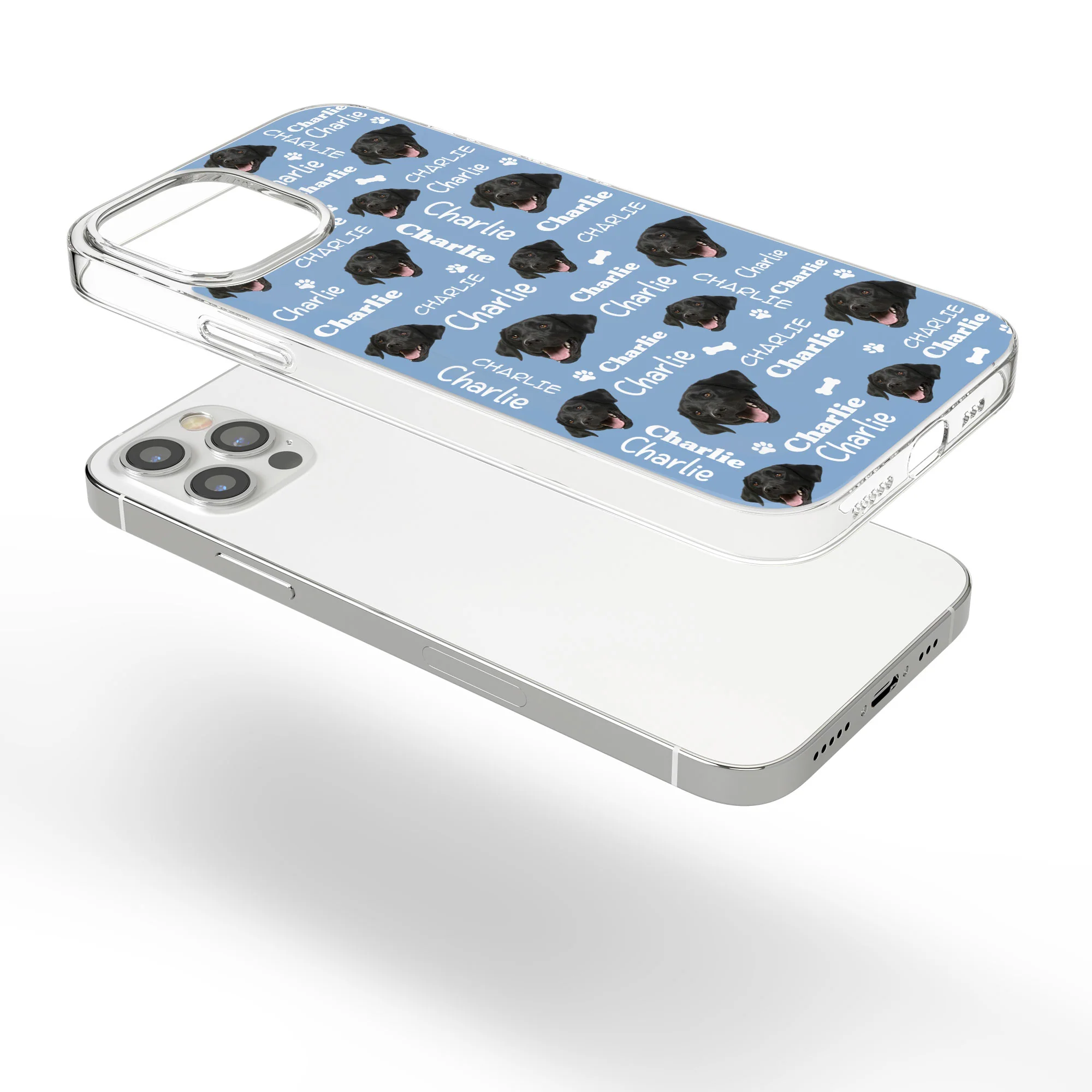 Custom Cute Pet Face - Personalized Photo Clear Phone Case - Image 8