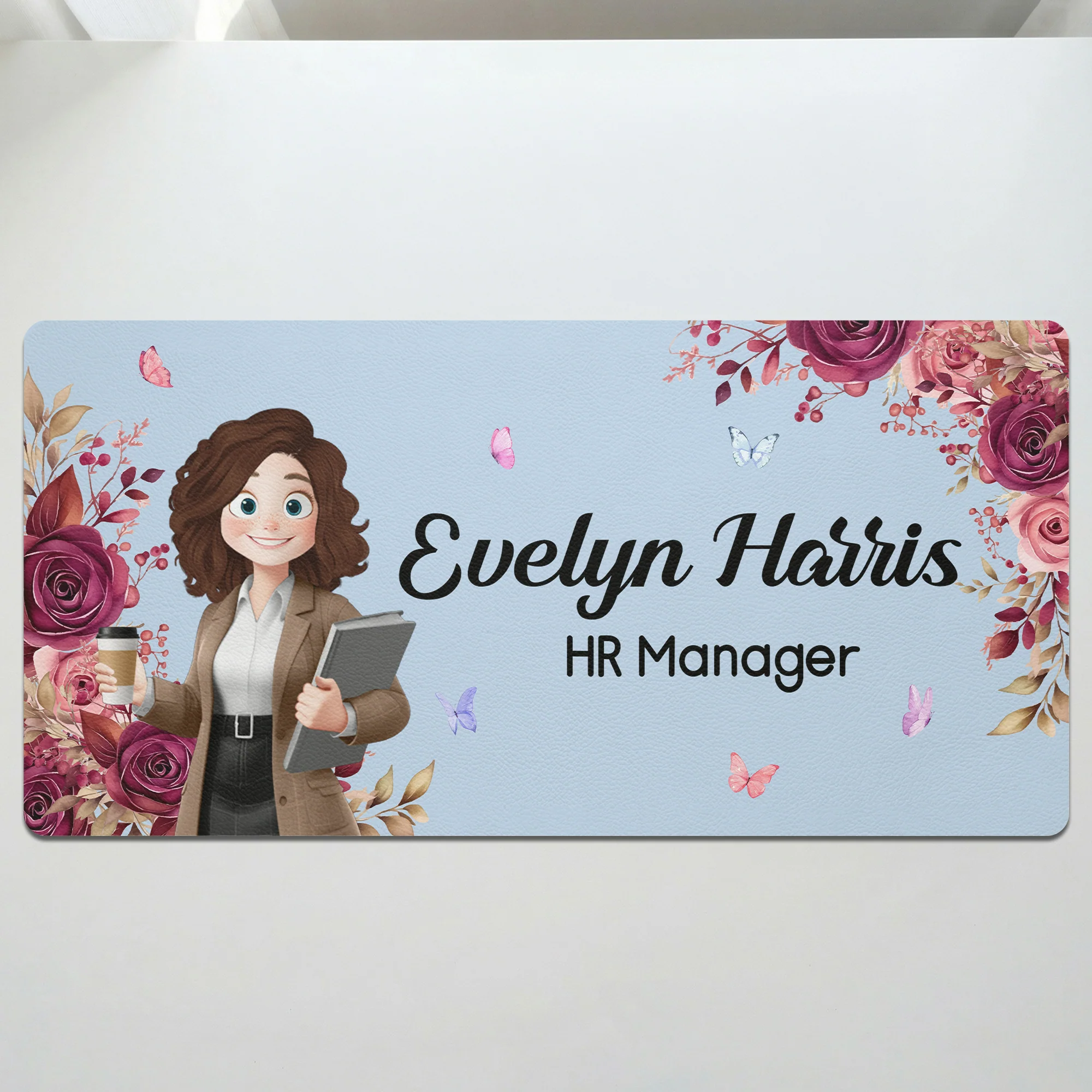 Custom Desk Mat For Coworkers, Teacher, Boss, Friends - Personalized Desk Mat - Image 2