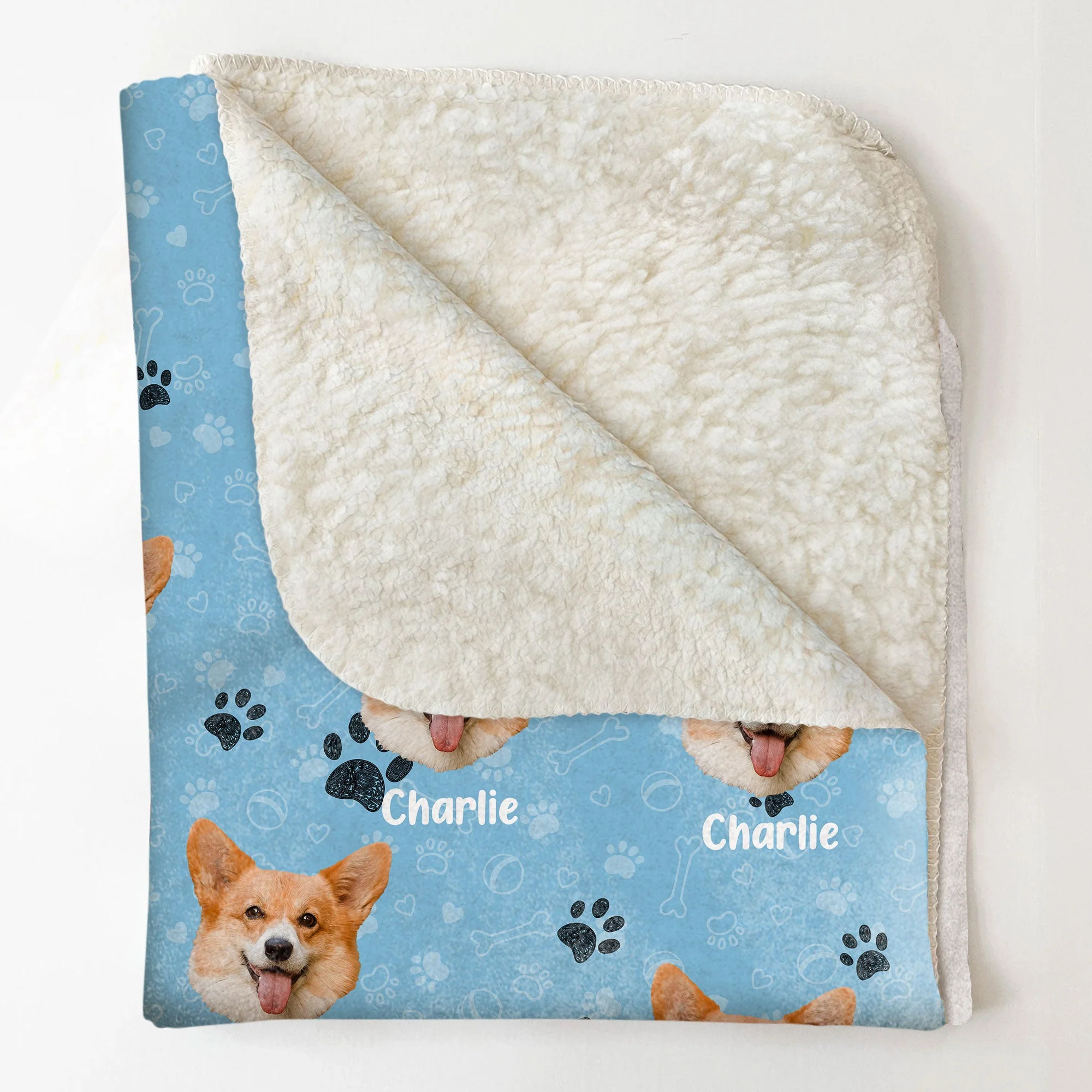 Custom Face Pet - Personalized Photo Blanket - Image 7