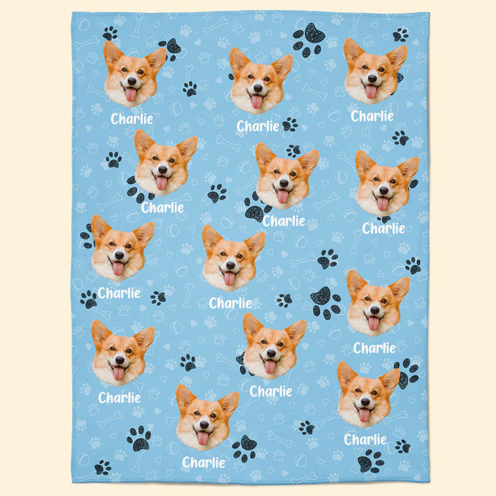 Custom Face Pet - Personalized Photo Blanket - Image 9