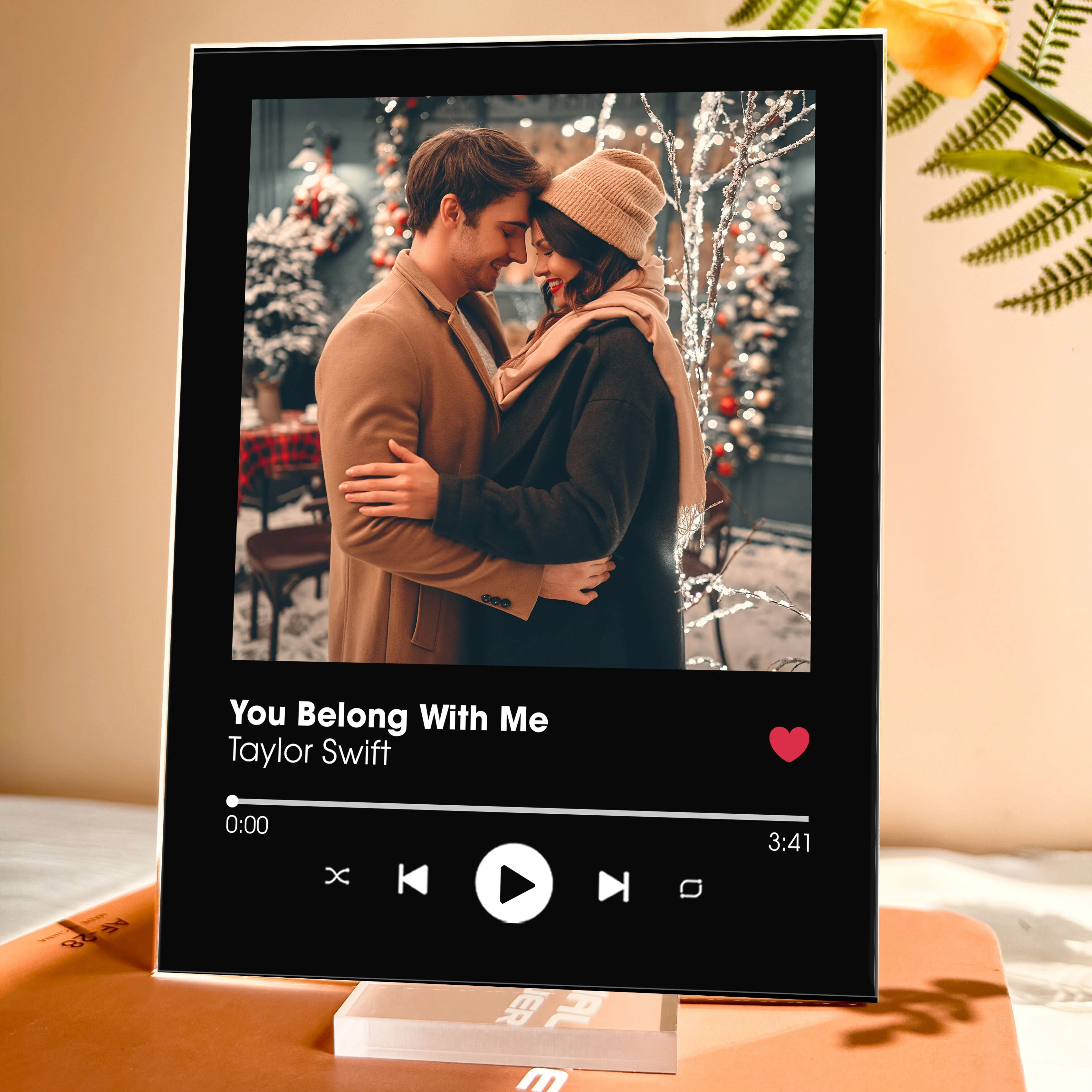 Custom Favorite Song - Personalized Acrylic Plaque - Anniversary Gifts For Her, Him - Image 4
