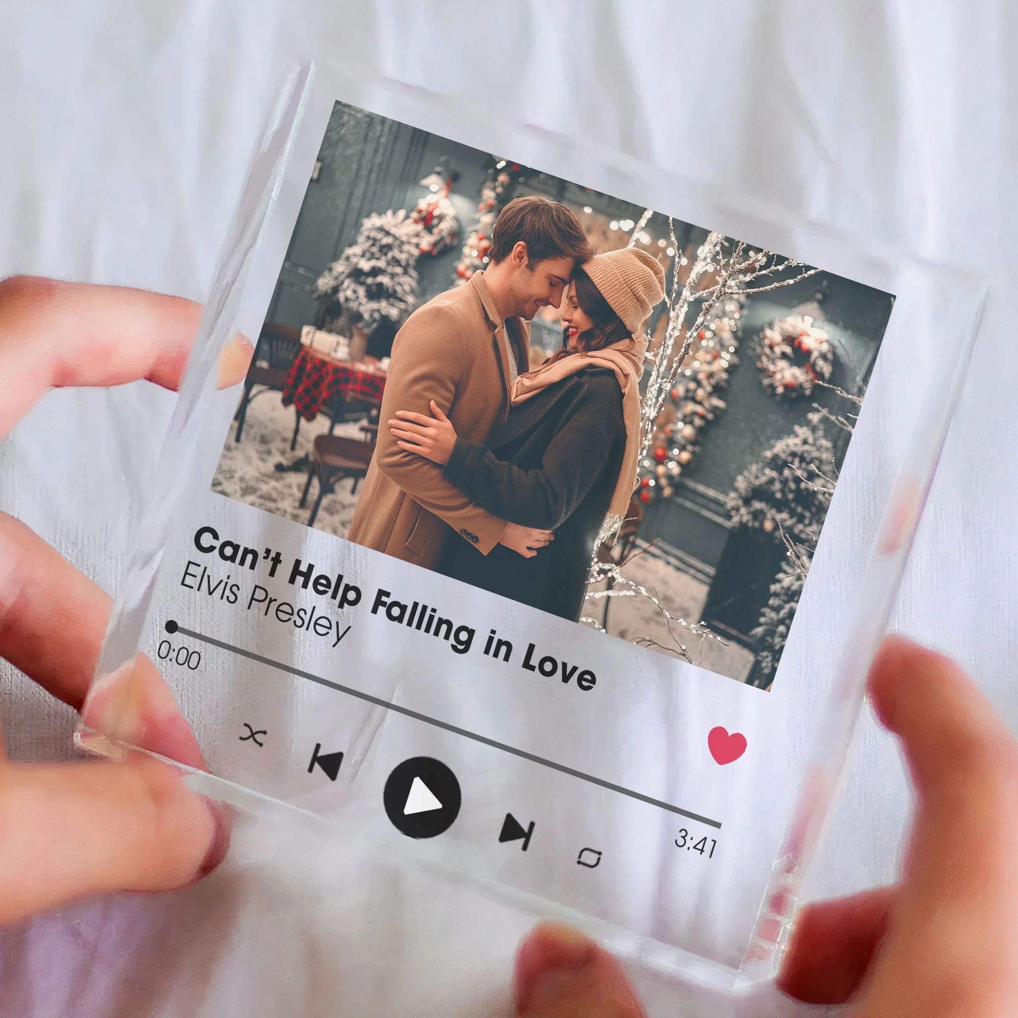 Custom Favorite Song - Personalized Acrylic Plaque - Anniversary Gifts For Her, Him - Image 5