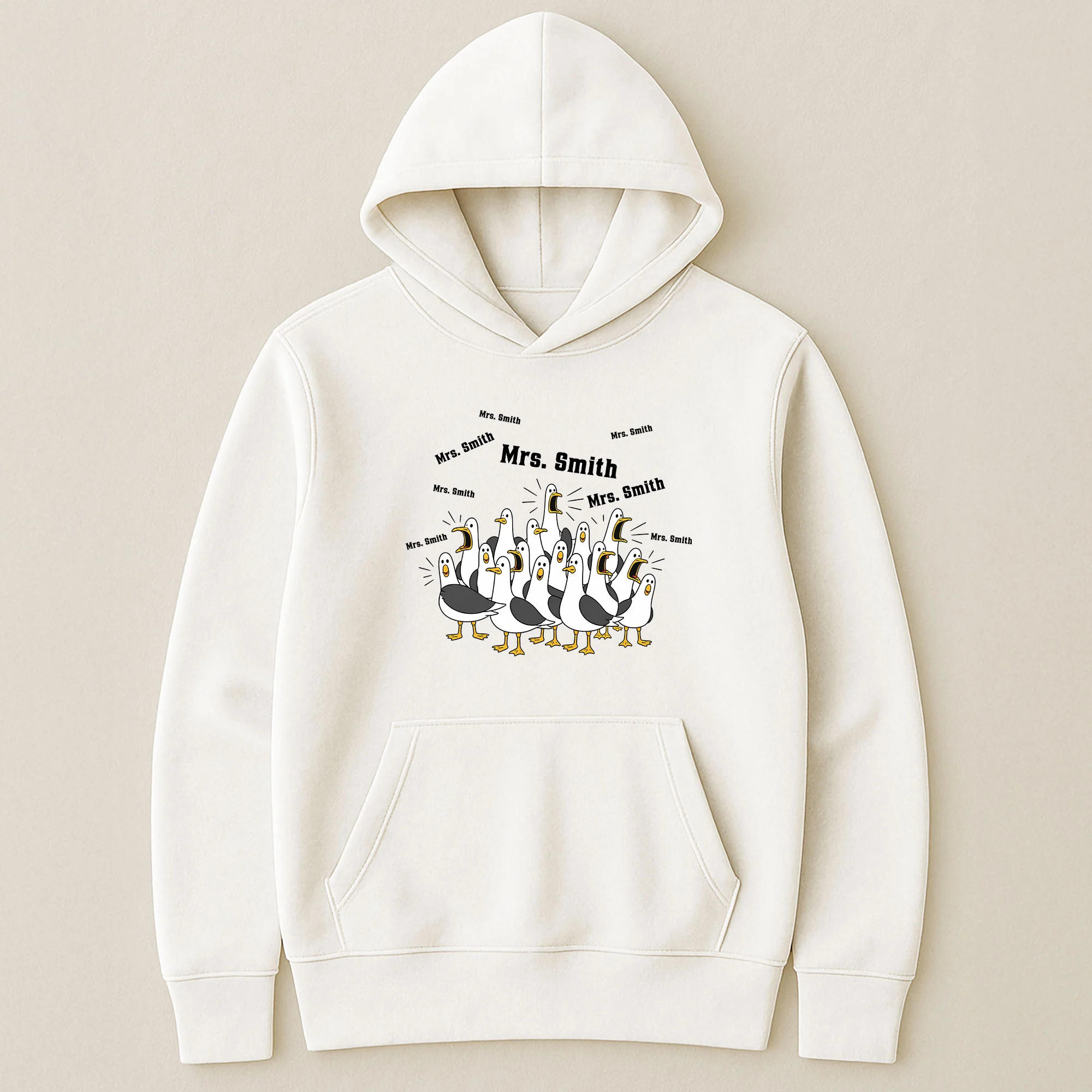 Custom Funny Seagulls Teacher - Personalized Shirt - Image 5