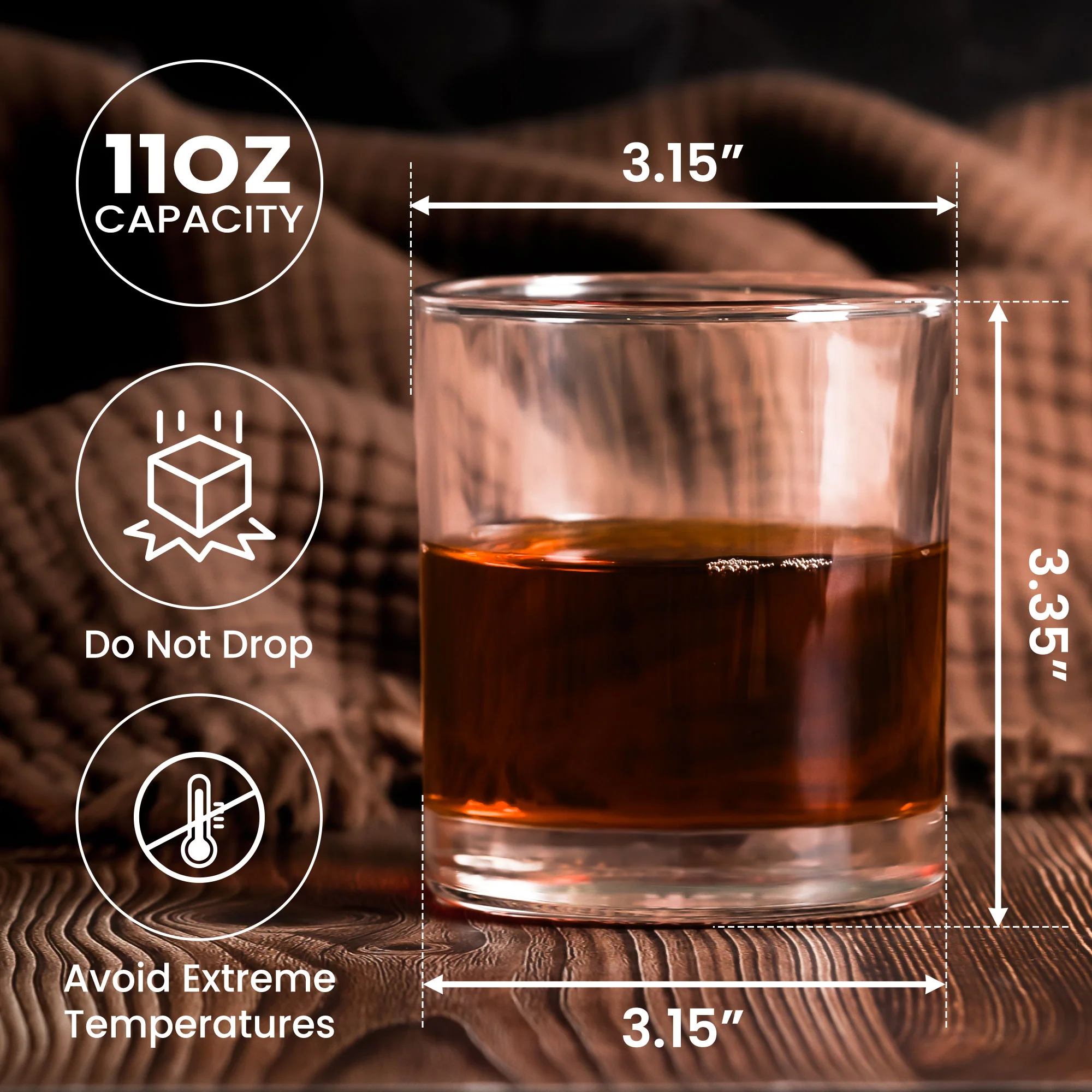 Custom Hunting Photo - Deer, Moose, Duck, Hog - Father's Day Gift - Personalized Whiskey Glass With Photo - Image 7