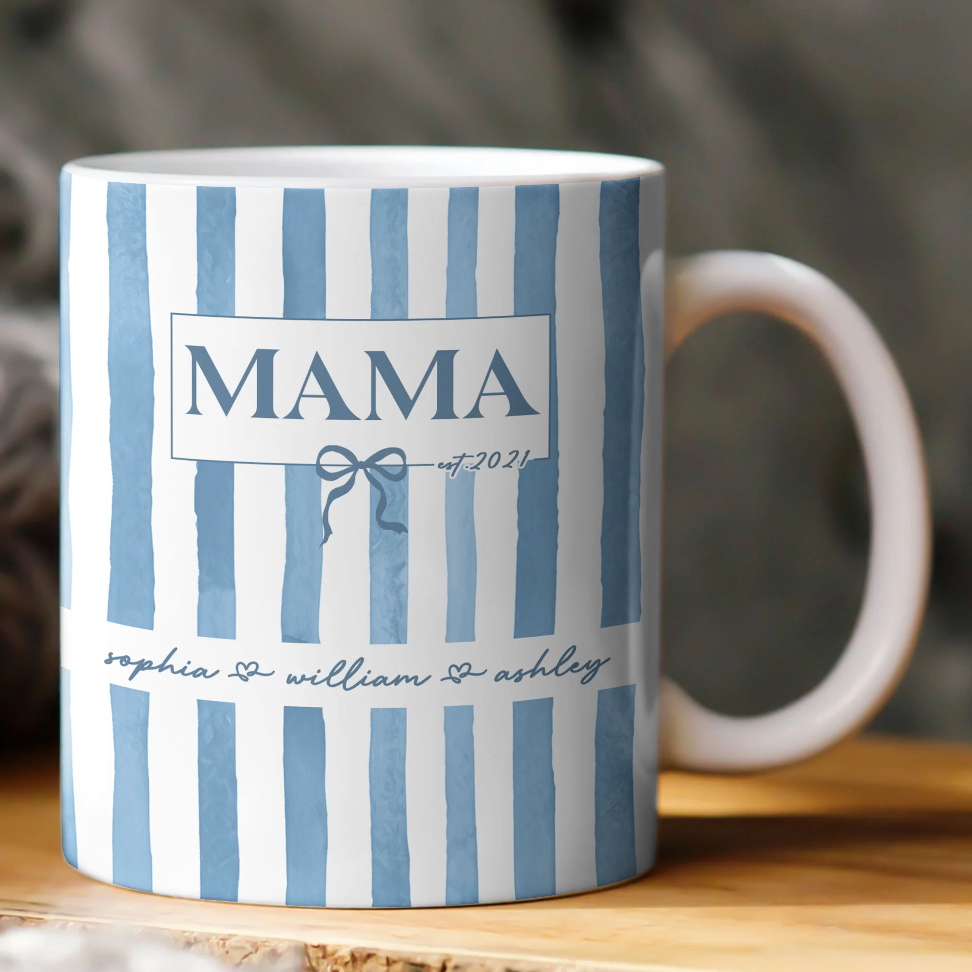 Custom Kid Names - Personalized Mug - Image 2