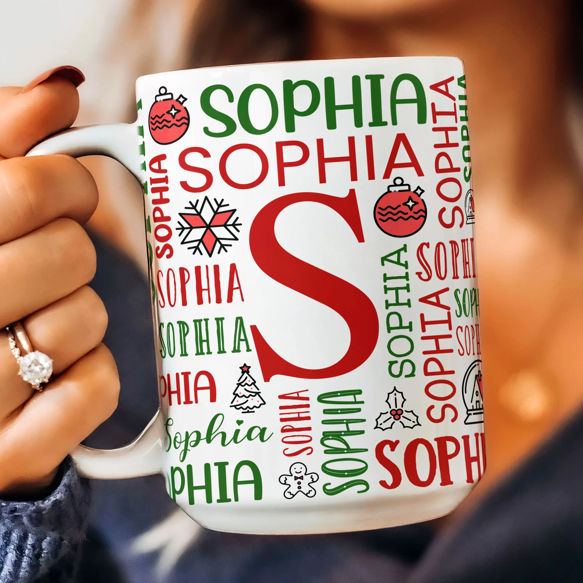 Custom Name For Me Gift Self Gift - Personalized Mug - Image 2