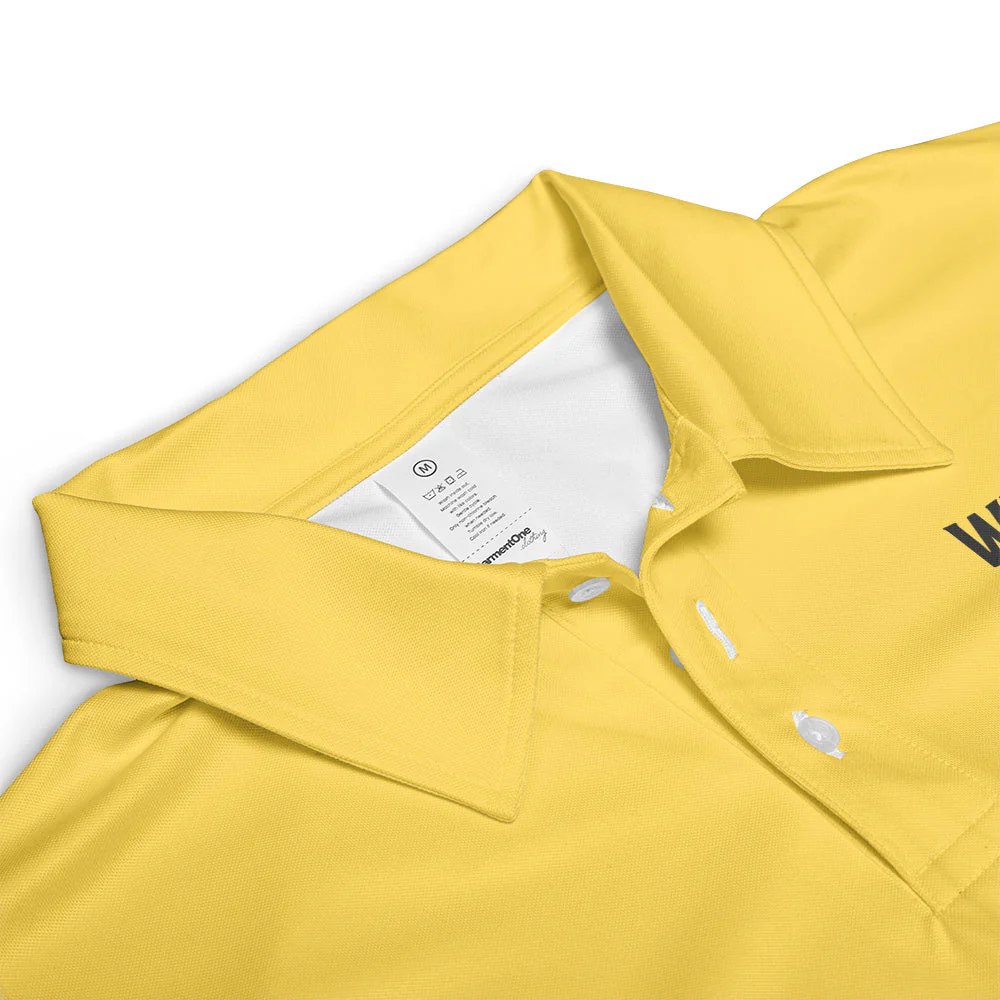 Custom Name Golf Polo Shirt With Skater Golf Ball - Custom Golf Shirt - Image 6