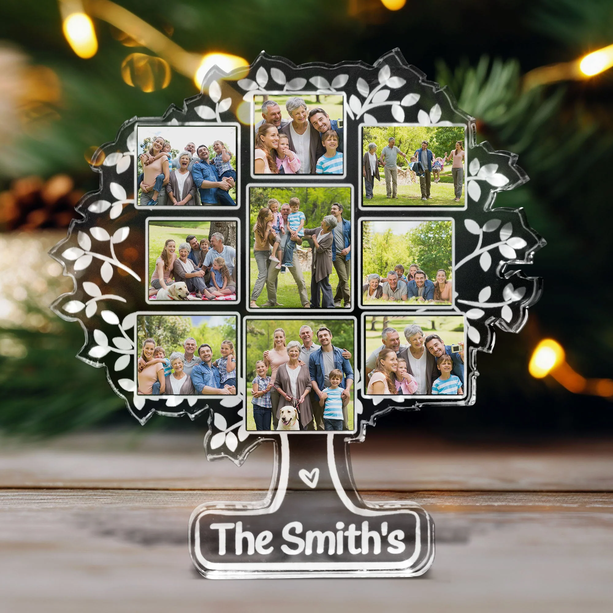 Custom Photo Family Tree Of Life - Personalized Acrylic Photo Plaque - Image 4