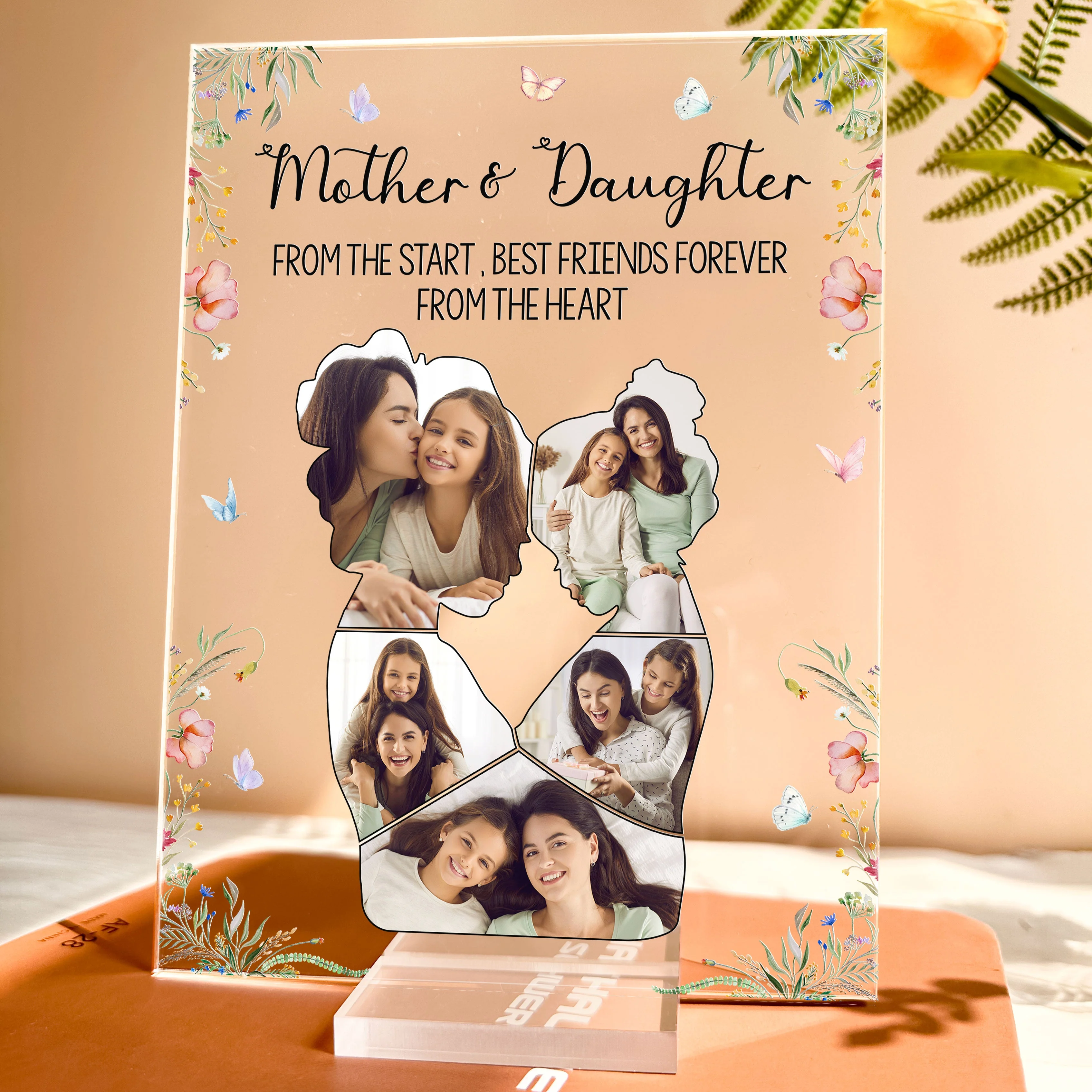 Custom Photo Mother & Daughter - Personalized Acrylic Photo Plaque - Image 5