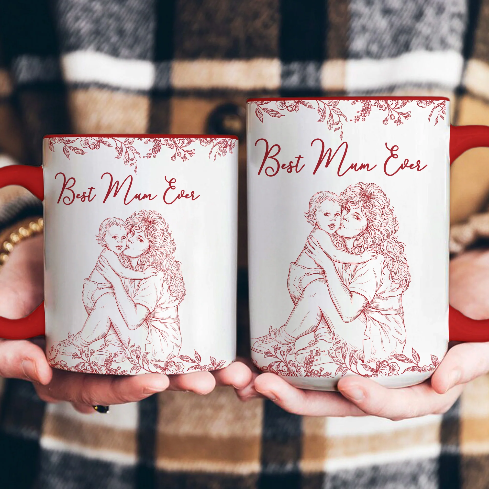 Custom Photo Mug Mother's Day Gift For Mom, Mum - Personalized Mug - Image 5