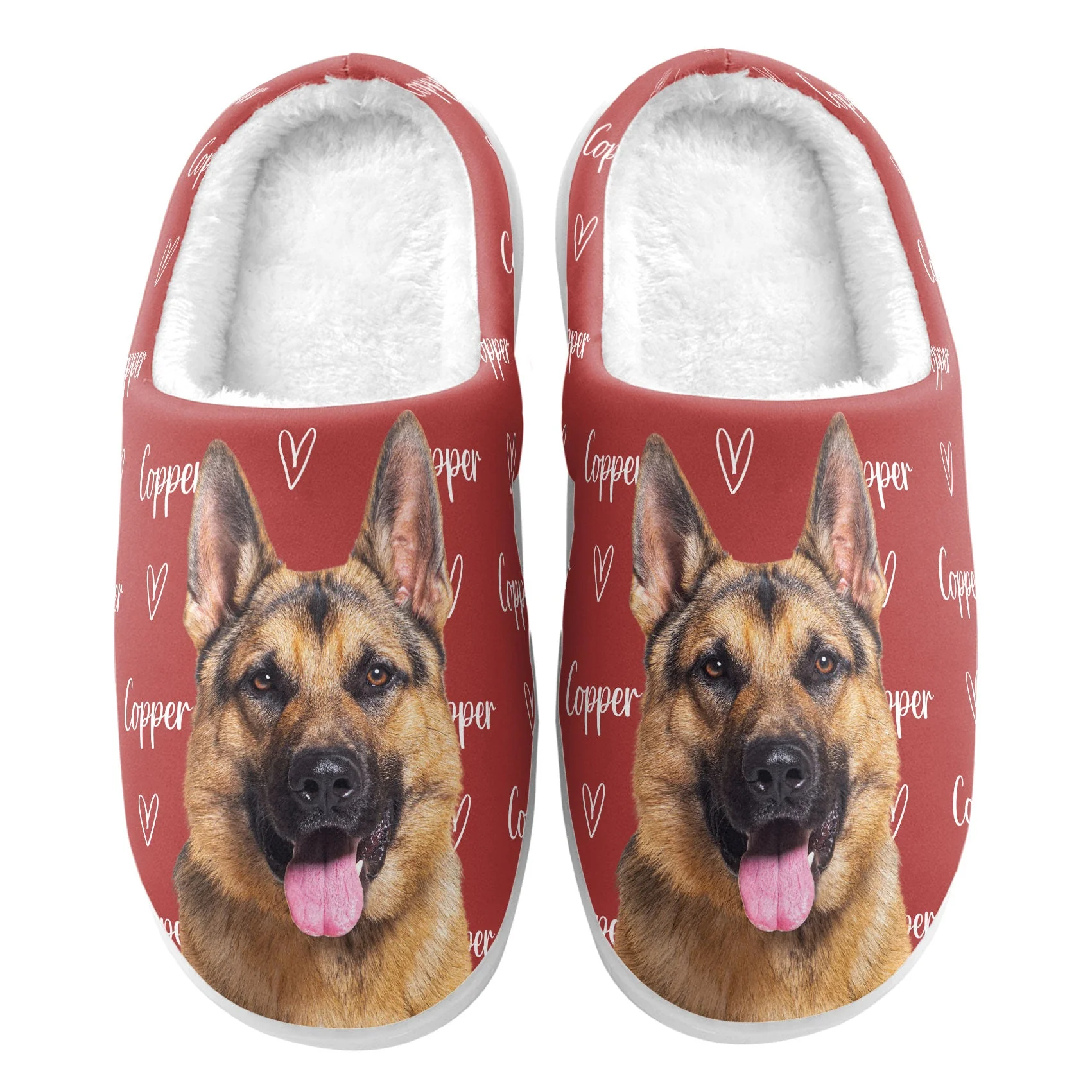 Custom Photo Pet Name - Personalized Photo Slippers - Image 5