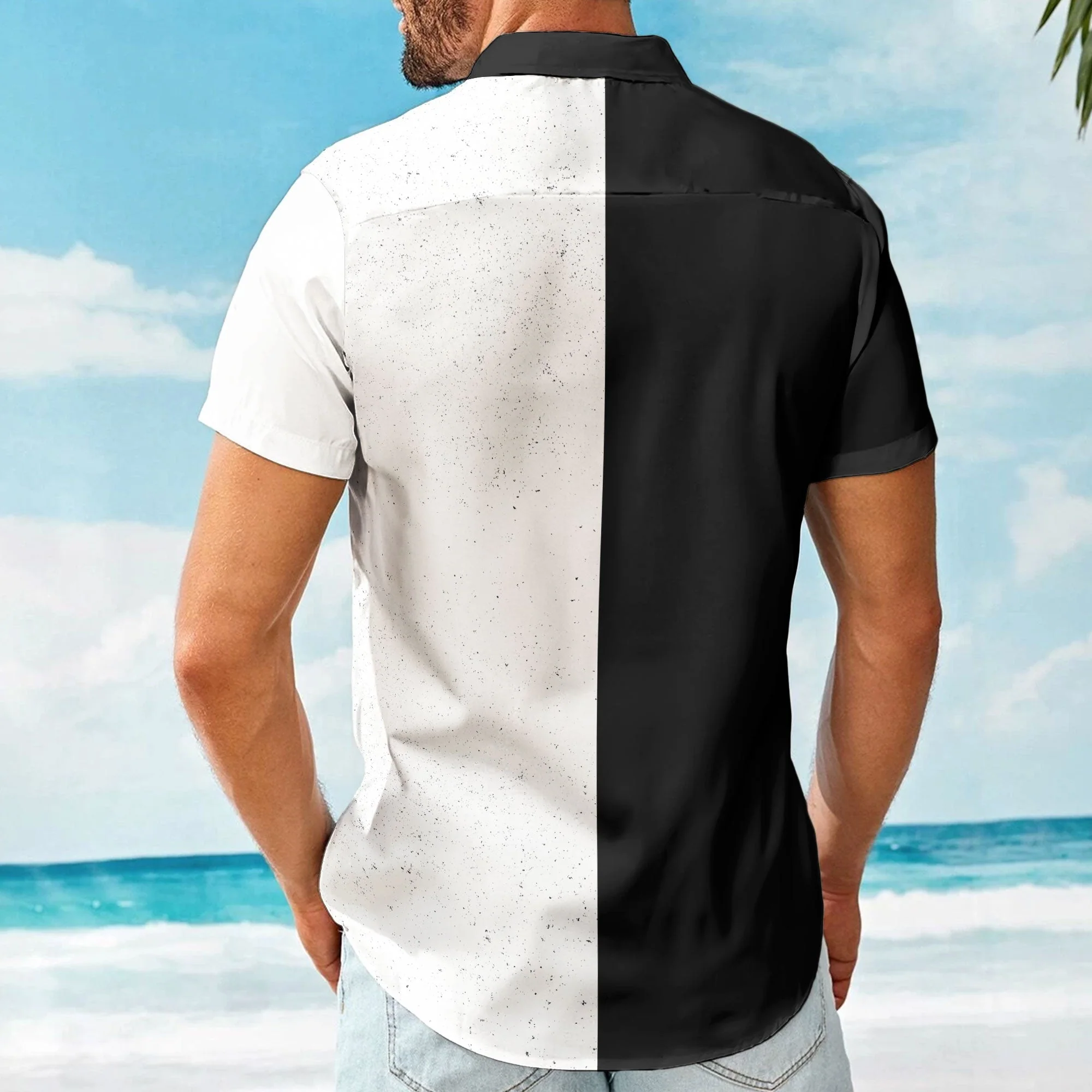 Custom Retro Bikes Photo Bikers For Men, Husband - Custom Photo Hawaiian Shirt - Image 2