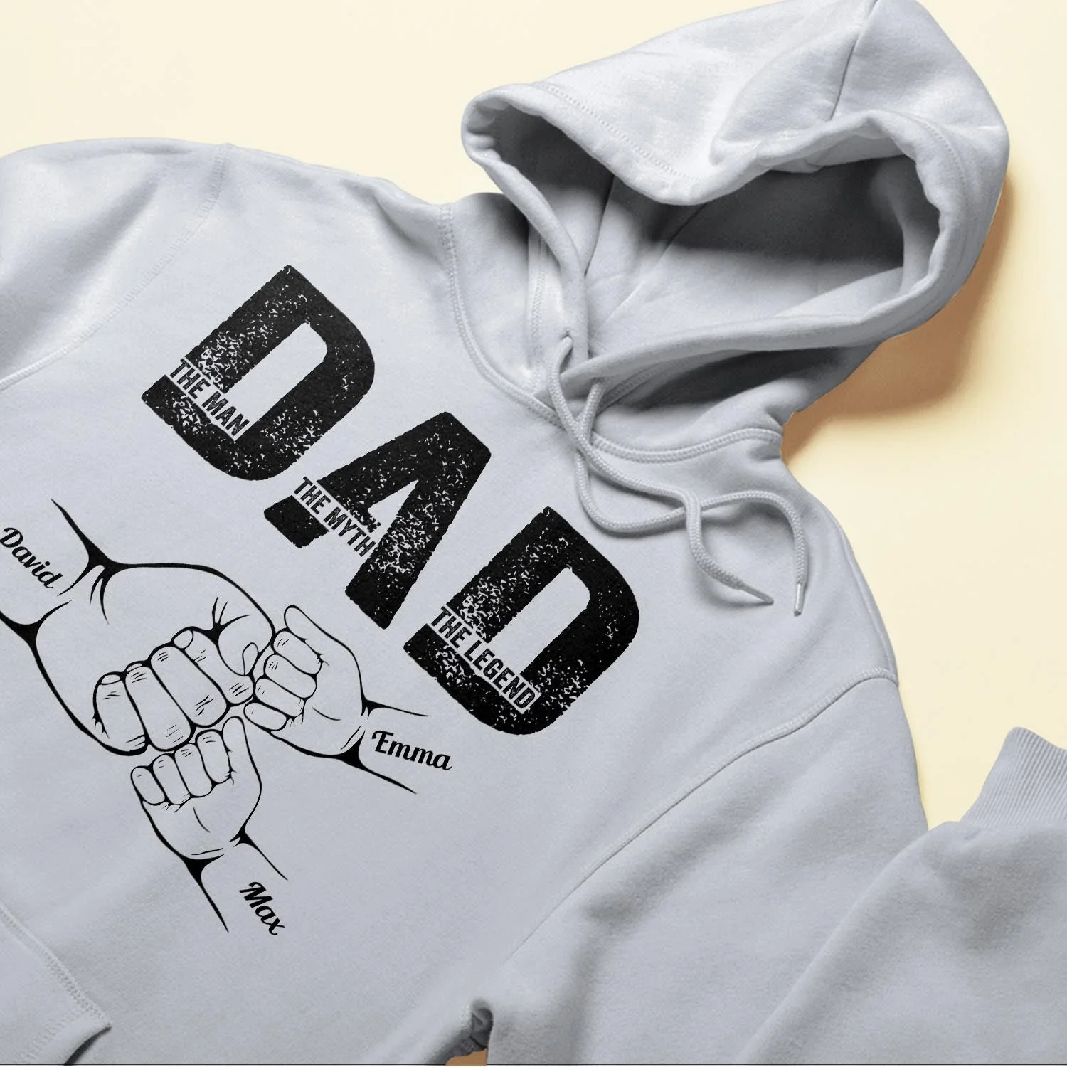 Dad The Man The Myth The Legend - Personalized Shirt Father's Day - Image 6