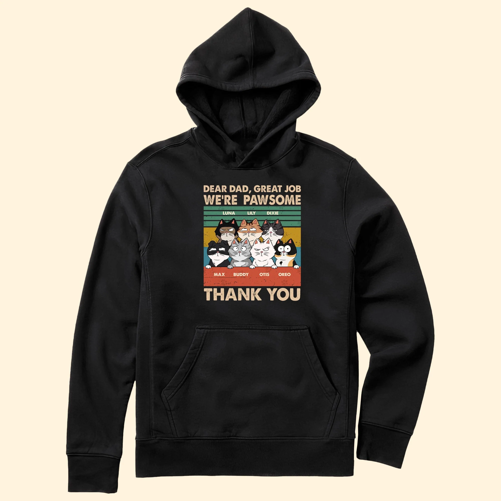 Dad, We Are Pawsome - Personalized Shirt - Image 4