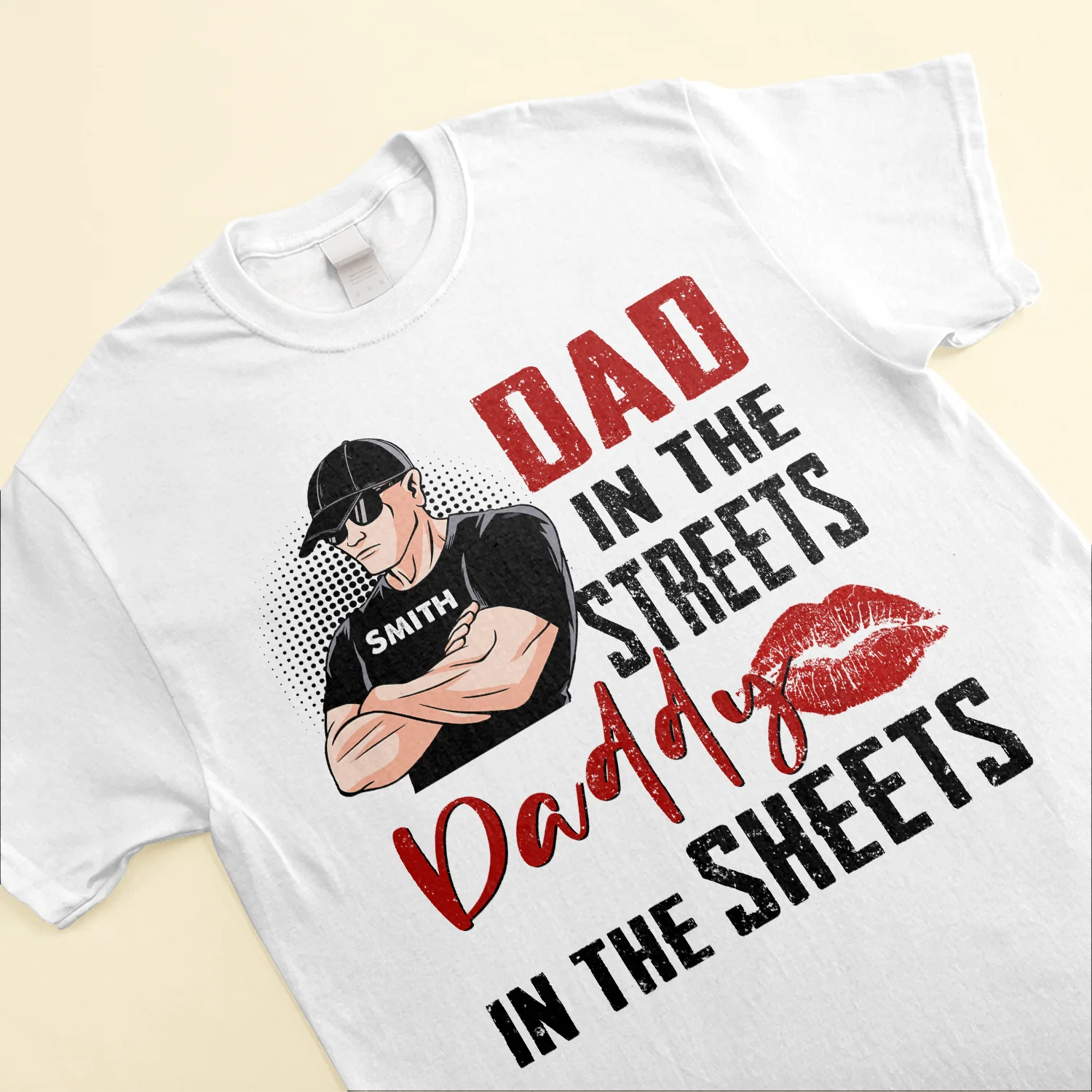 Daddy In The Sheets - Personalized Shirt - Father's Day, Birthday, Funny Gift For Husband, Boyfriend, Lover - From Wife, Girlfriend - Image 3