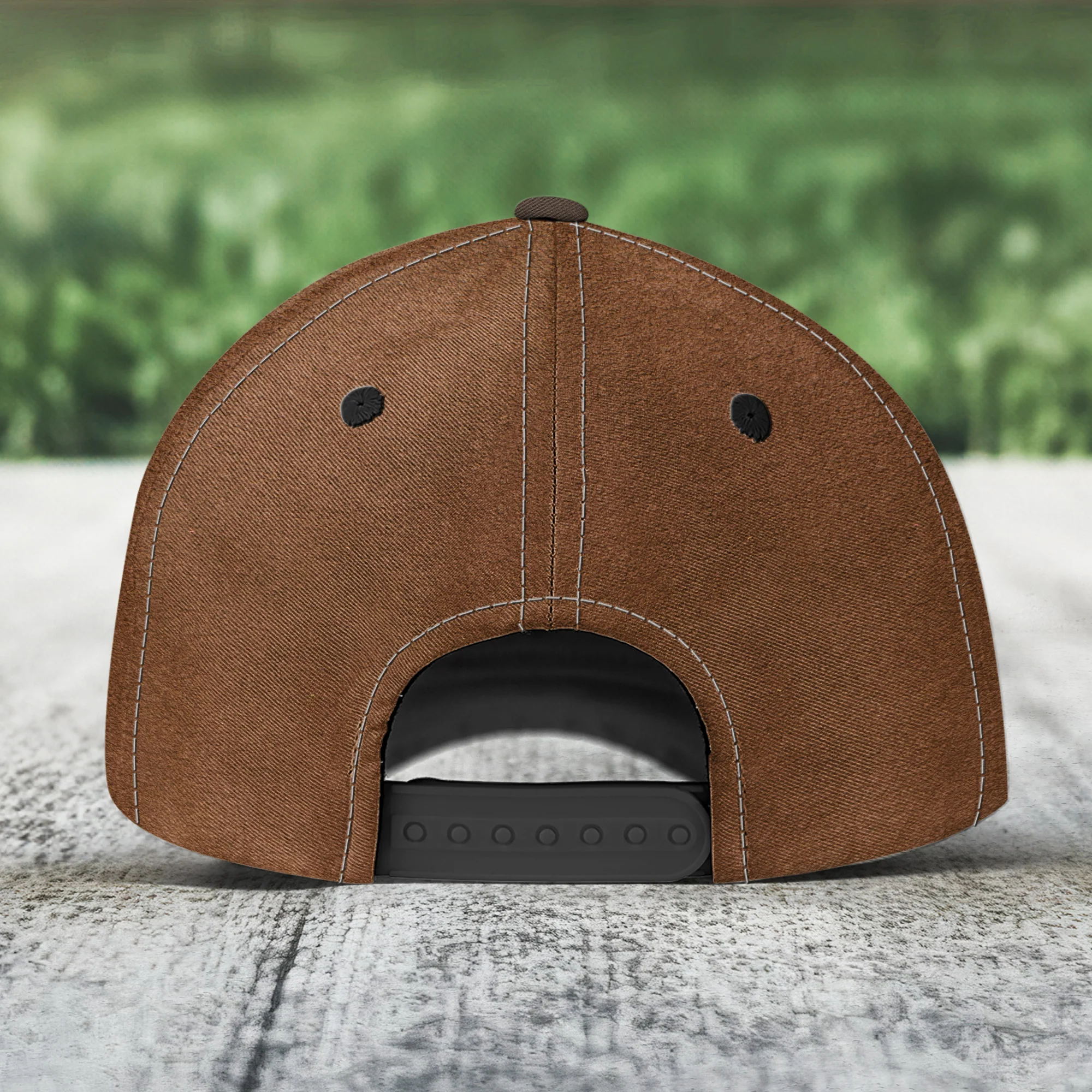 Daddy The Man The Myth The Legend - Personalized Classic Cap - Image 4