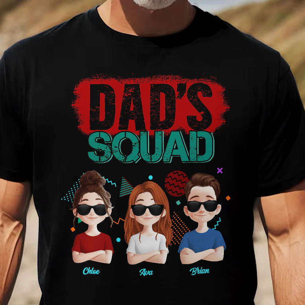 Dad's Squad - Personalized Shirt - Image 2